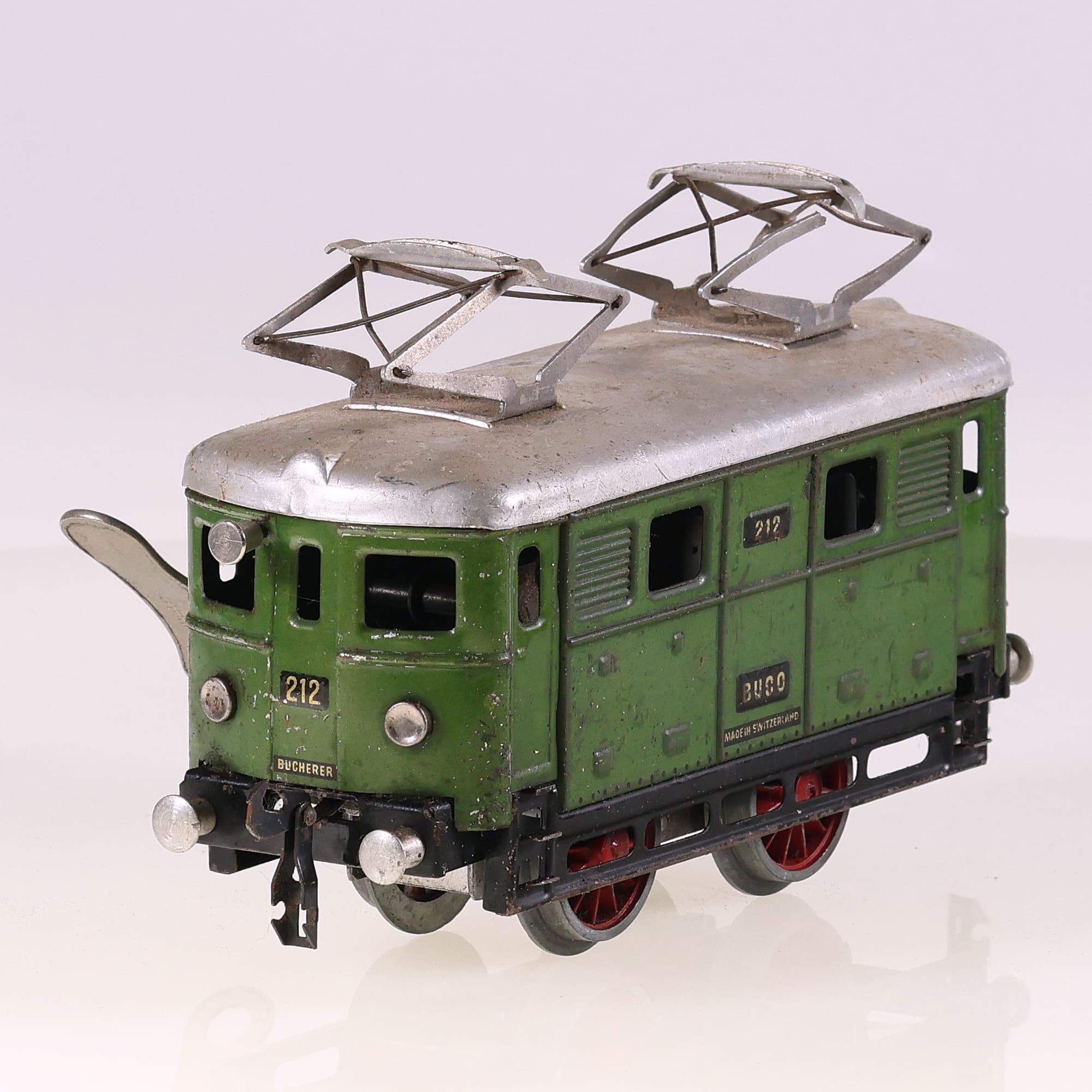 BUCO locomotive mécanique 212 O Grade B sans boîte — miniature 5