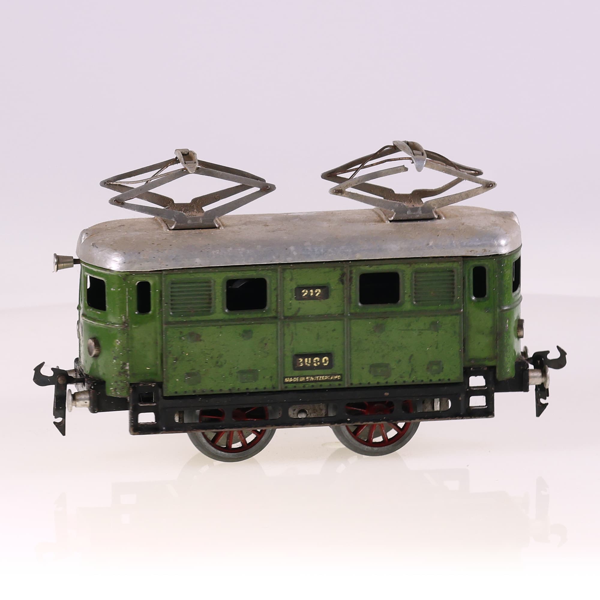 BUCO locomotive mécanique 212 O Grade B sans boîte — miniature 6