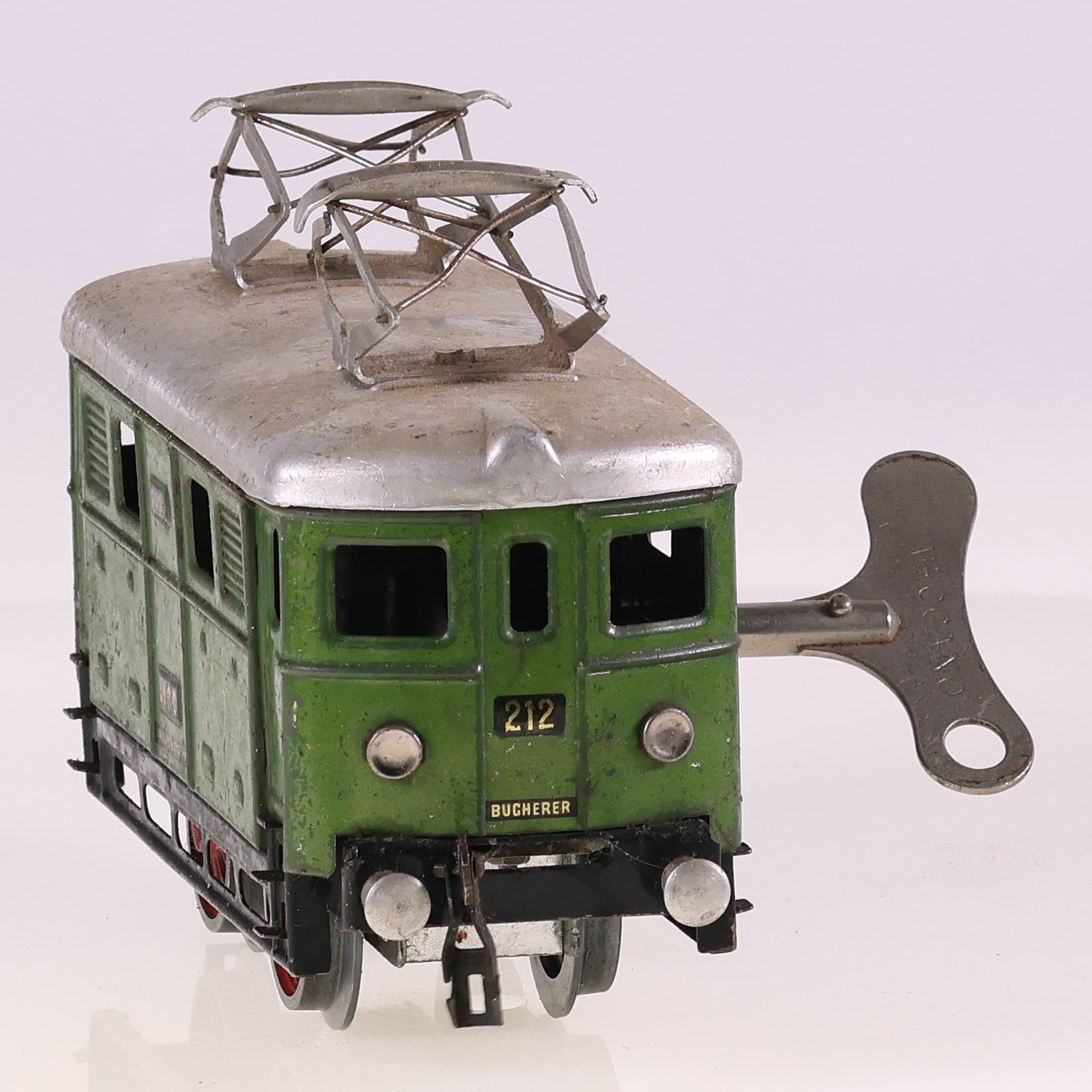 BUCO locomotive mécanique 212 O Grade B sans boîte — miniature 8