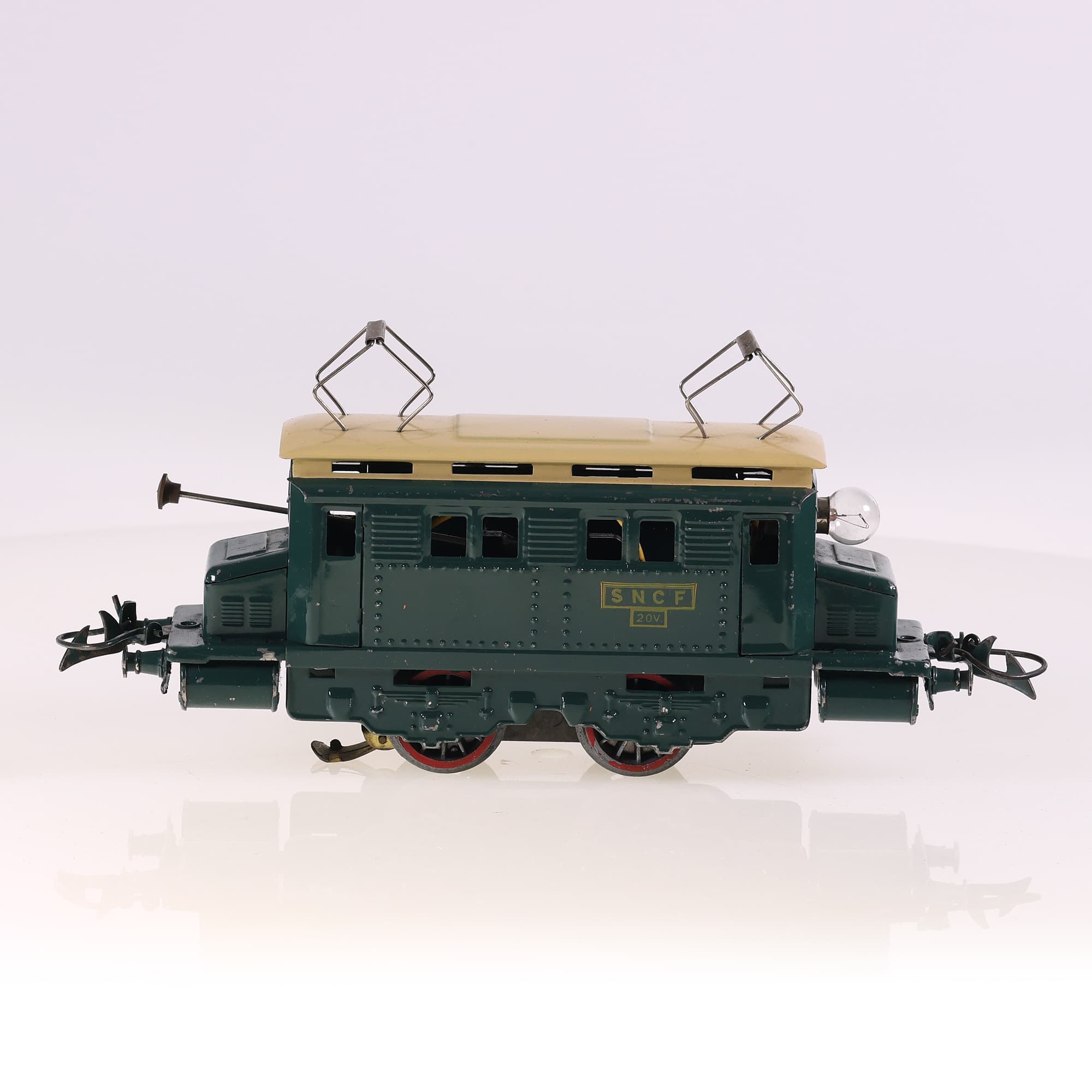 Hornby locomotive SNCF 20V boîte à sel électrique en O O avec boîte — miniature 6