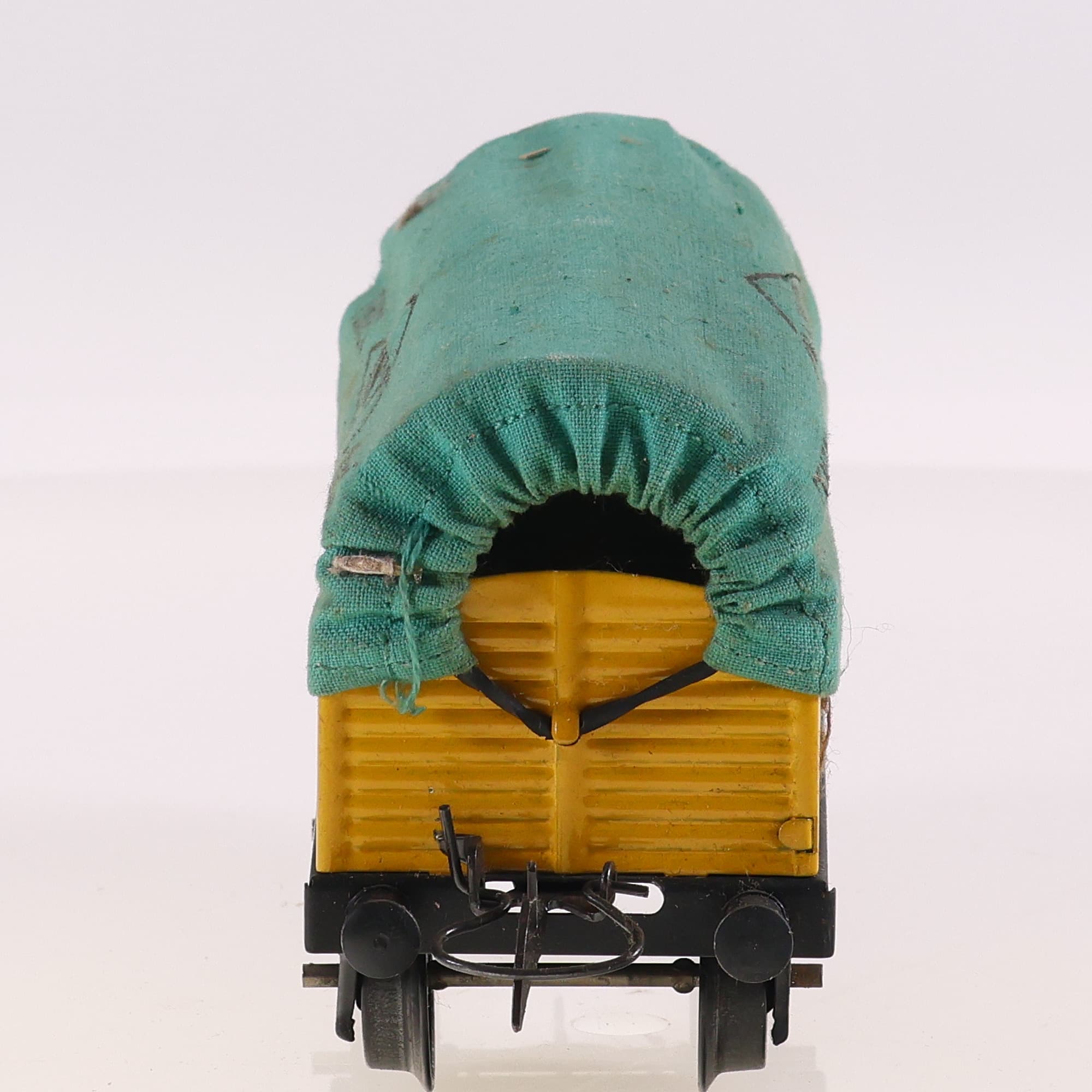 Hornby France wagon bâché Saint Frères O Grade B avec boîte — miniature 8