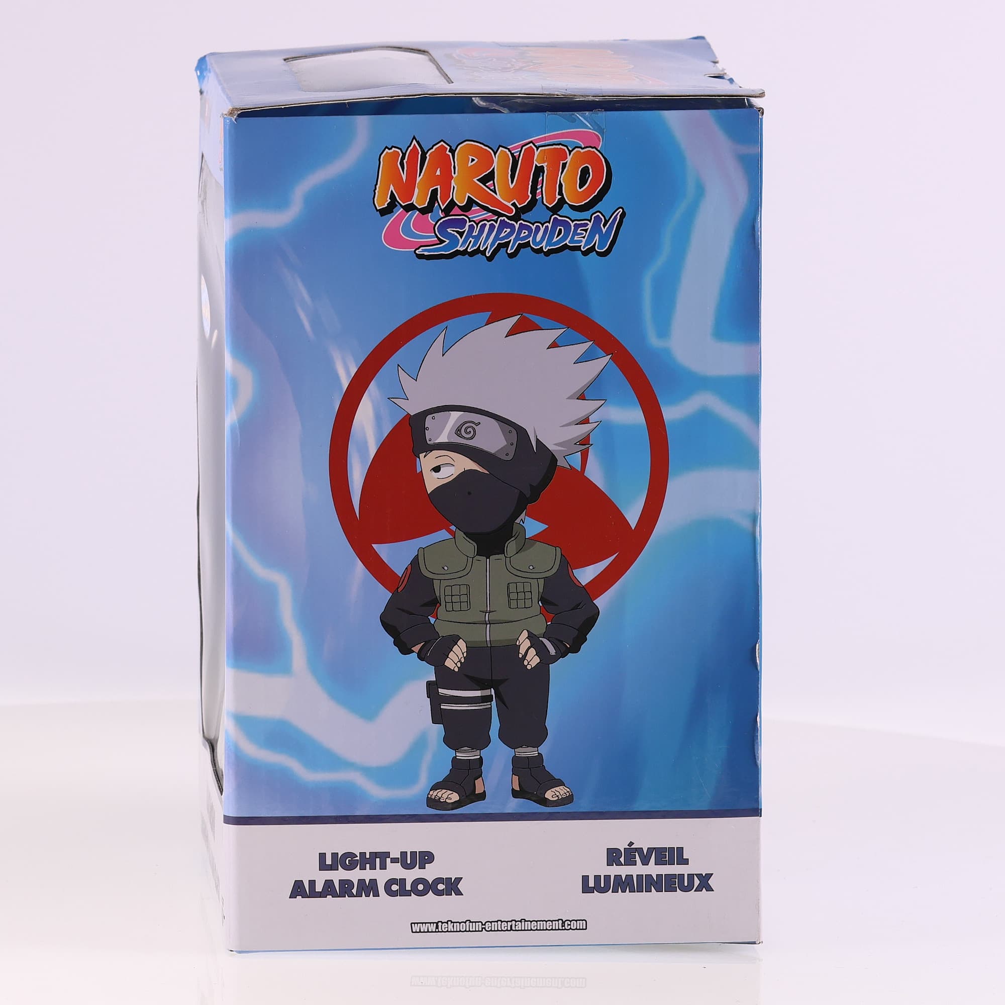TeknoFun Naruto Shippuden Kakashi Naruto Réveil Lumineux 2023 avec boîte — miniature 11