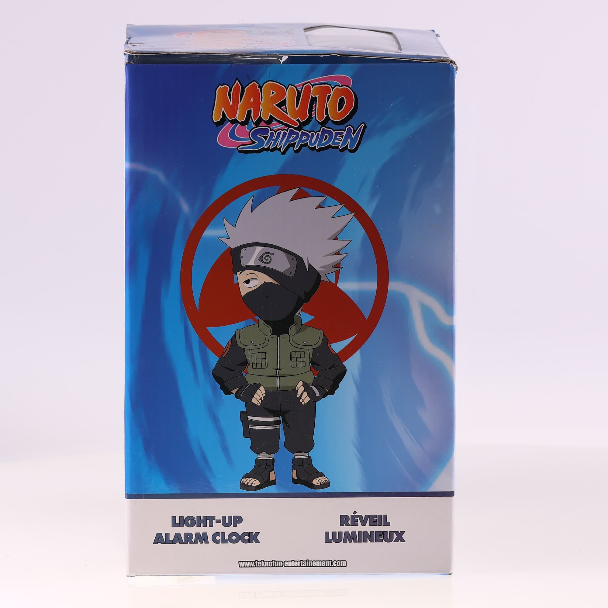 TeknoFun Naruto Shippuden Kakashi Naruto Réveil Lumineux 2023 avec boîte — miniature 13