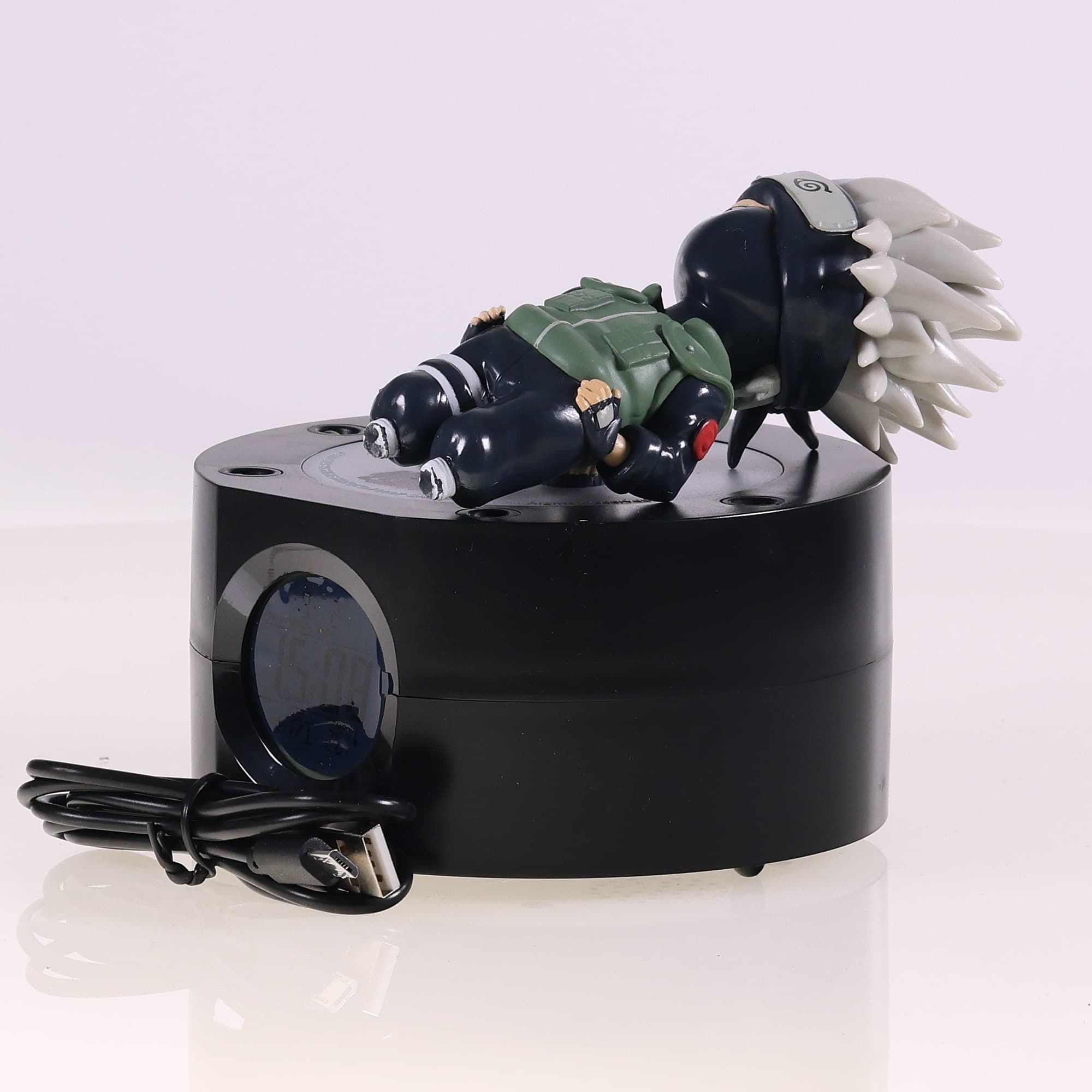 TeknoFun Naruto Shippuden Kakashi Naruto Réveil Lumineux 2023 avec boîte — miniature 3