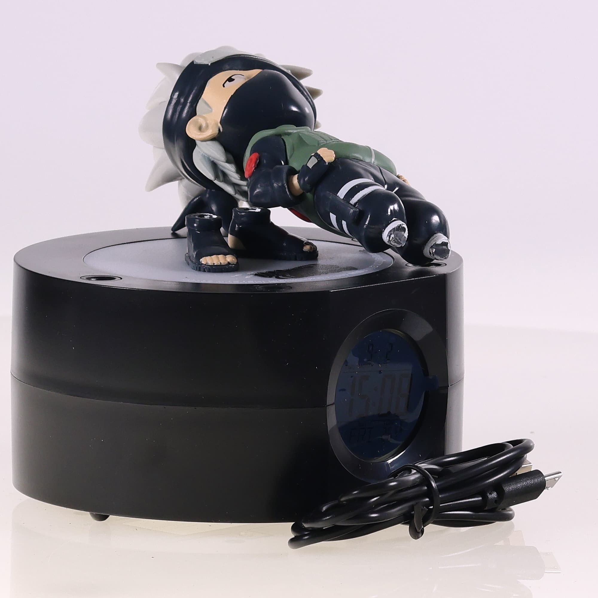 TeknoFun Naruto Shippuden Kakashi Naruto Réveil Lumineux 2023 avec boîte — miniature 9