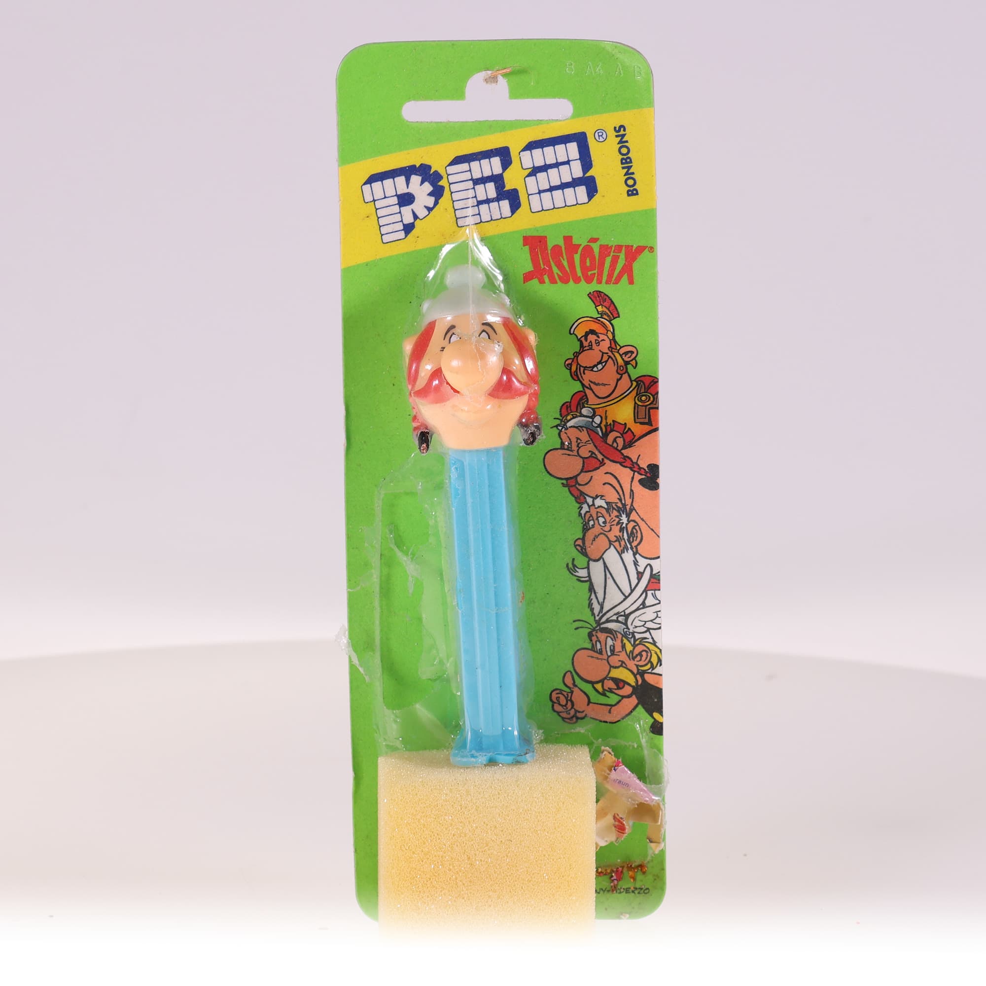 PEZ Astérix Obélix 1997 avec blister ouvert sans bonbon