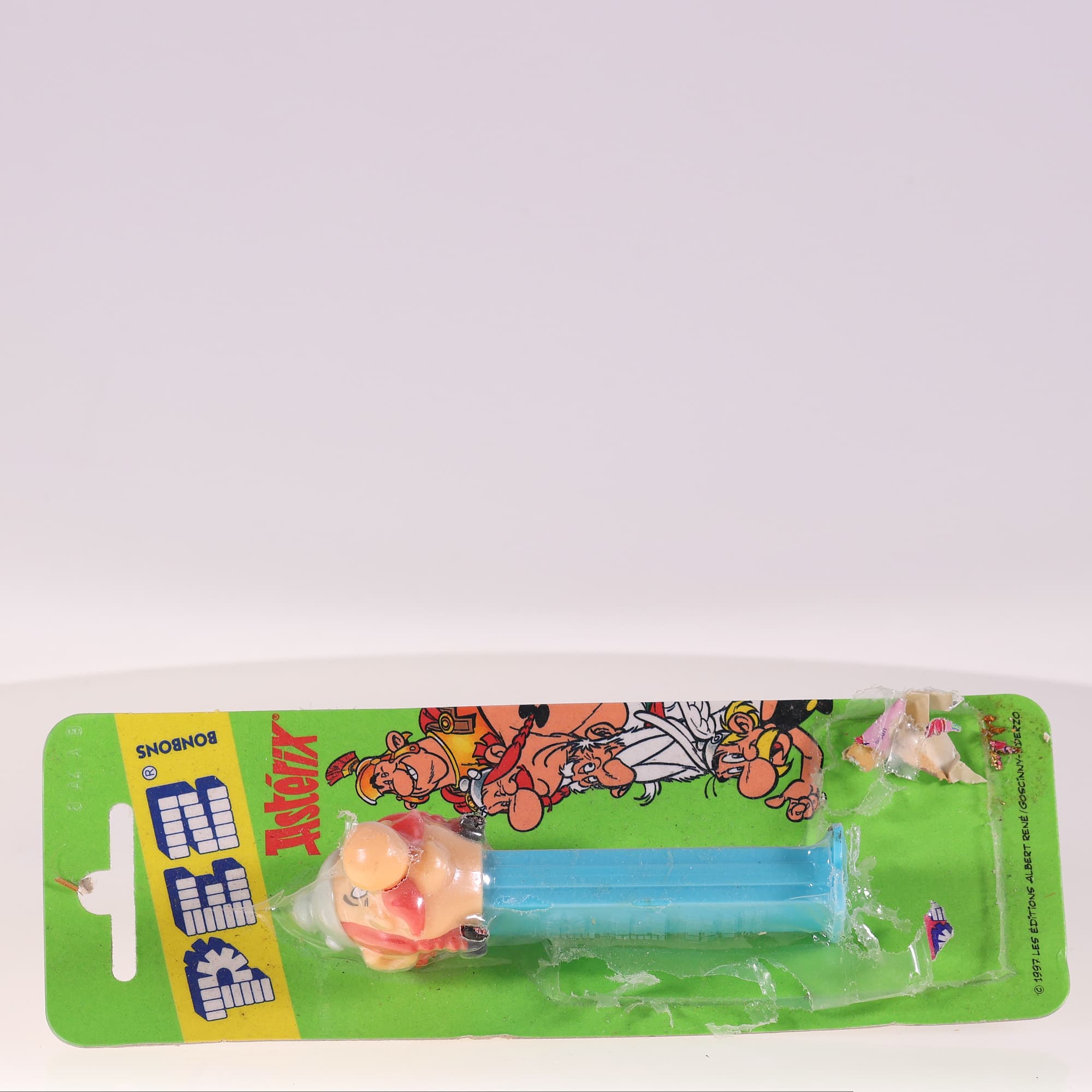 PEZ Astérix Obélix 1997 avec blister ouvert sans bonbon — miniature 5