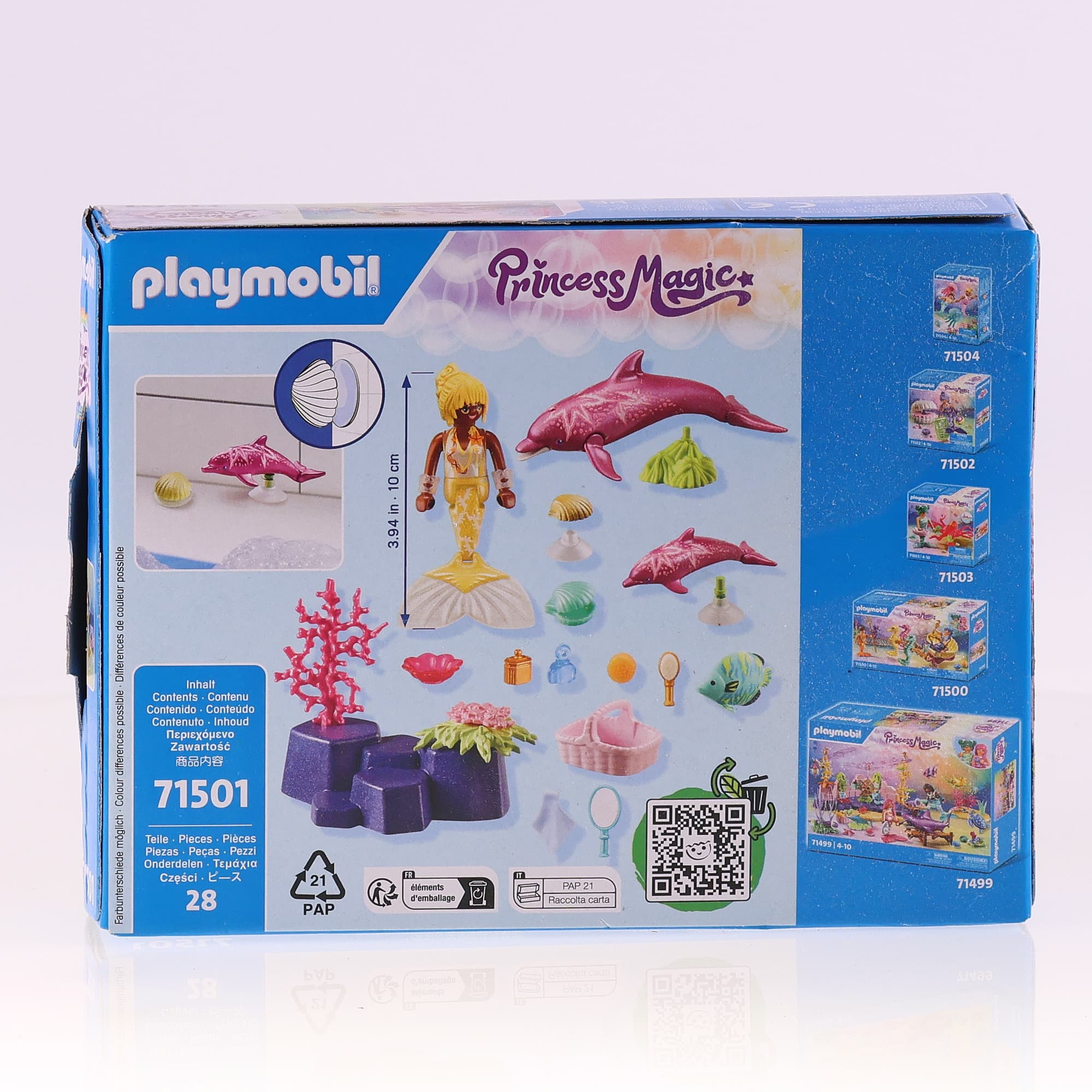 Playmobil 71501 Princess Magic Sirène et dauphin Grade S neuf avec boîte — miniature 5