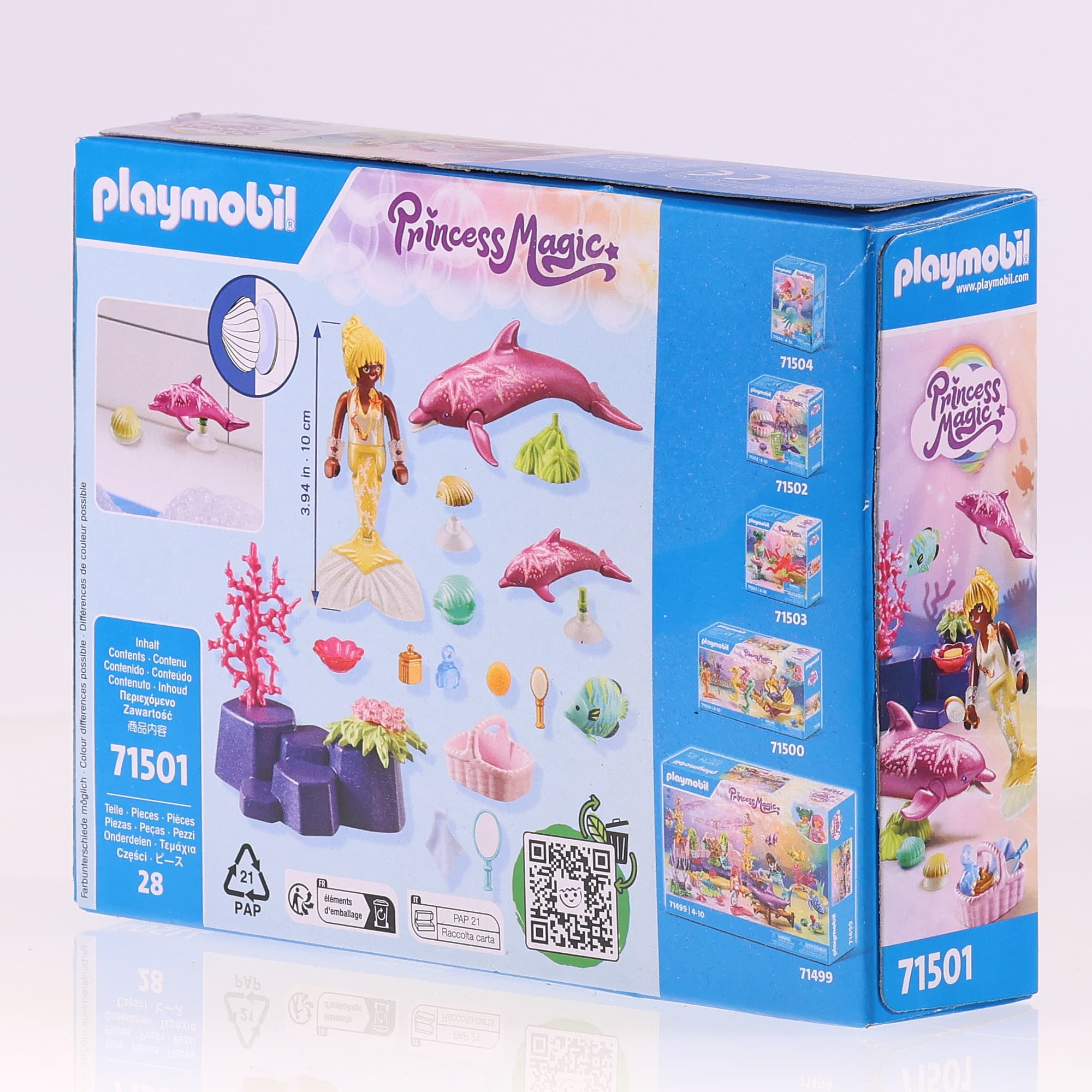 Playmobil 71501 Princess Magic Sirène et dauphin Grade S neuf avec boîte — miniature 6