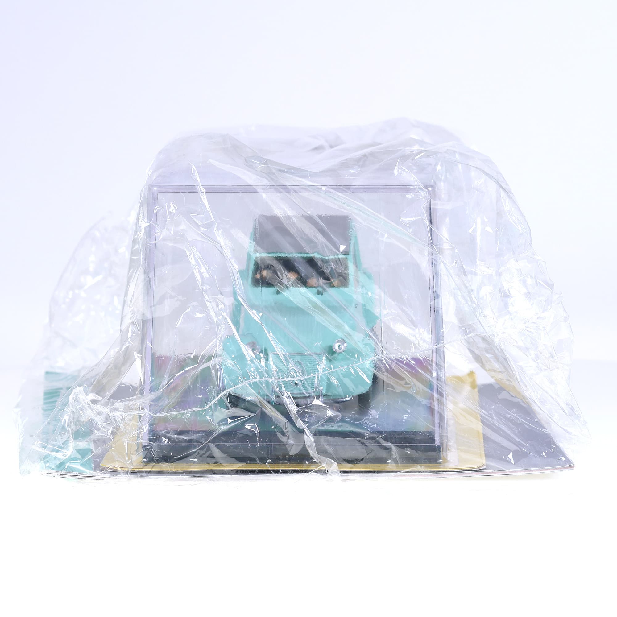 Les voitures de tintin Citroën La 2CV des dupondt 1/24 Turquoise neuf avec boîte — miniature 6