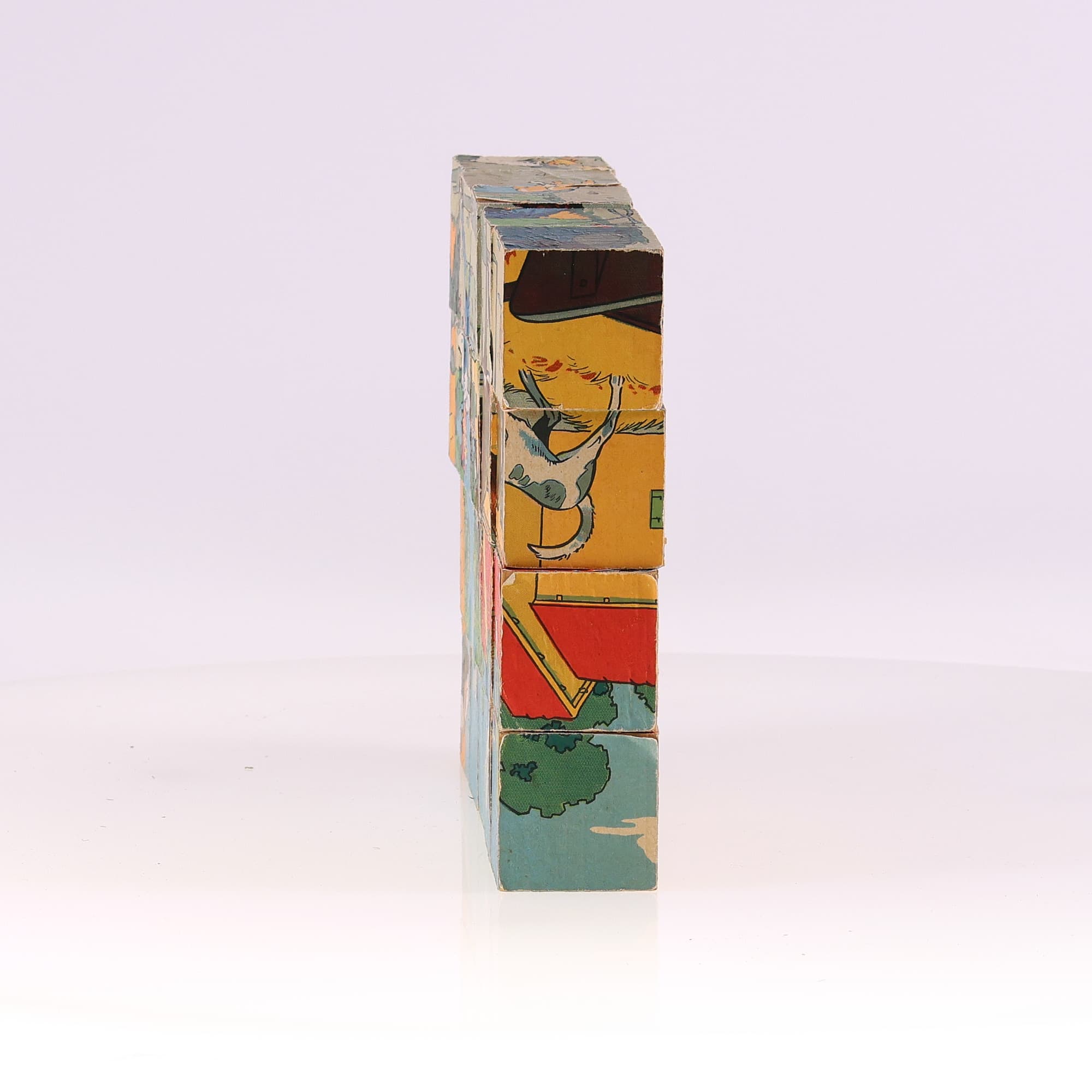 Jeu de cube en papier complet (la ferme)  avec 4 affiches — miniature 8