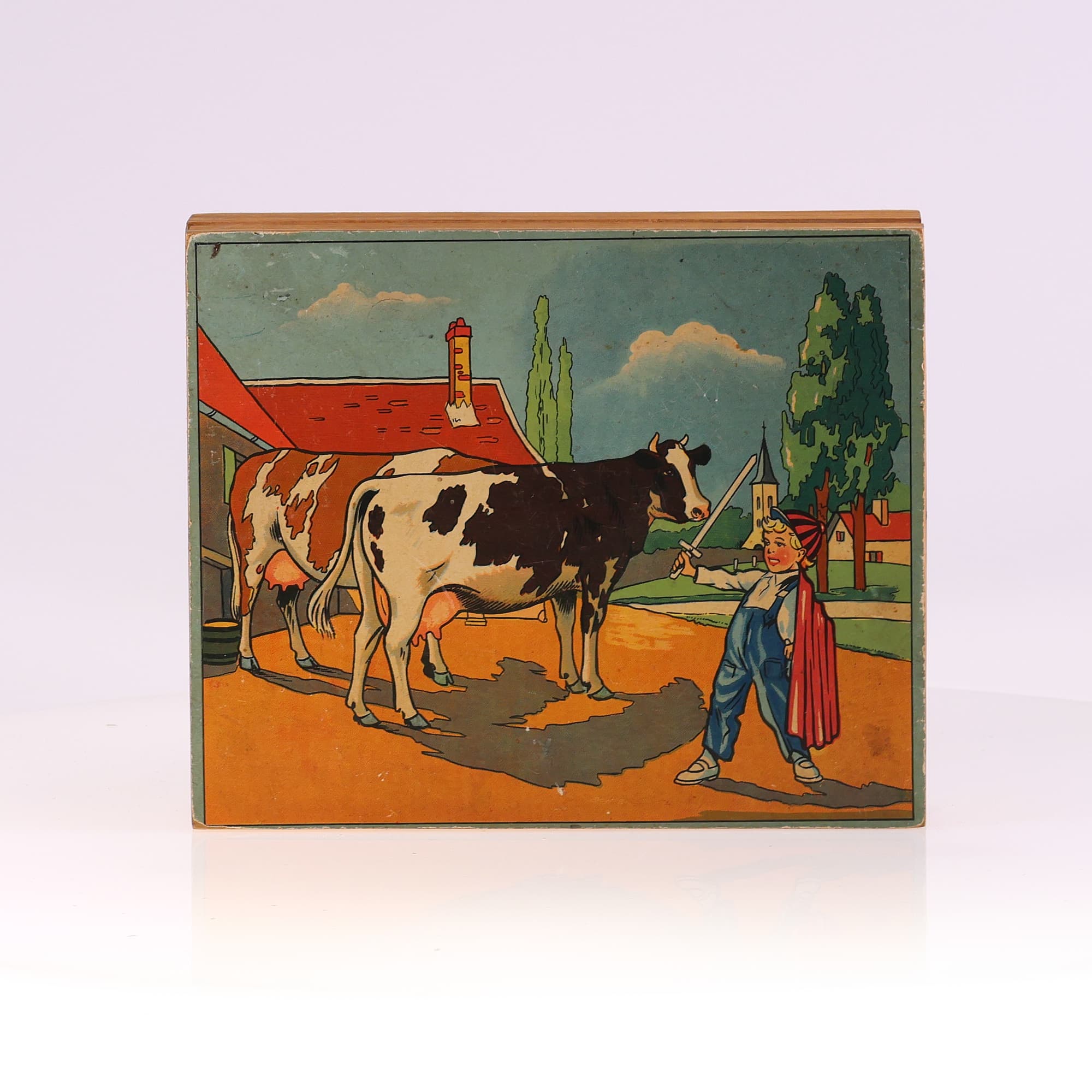 Jeu de cube en papier complet (la ferme)  avec 4 affiches — miniature 10