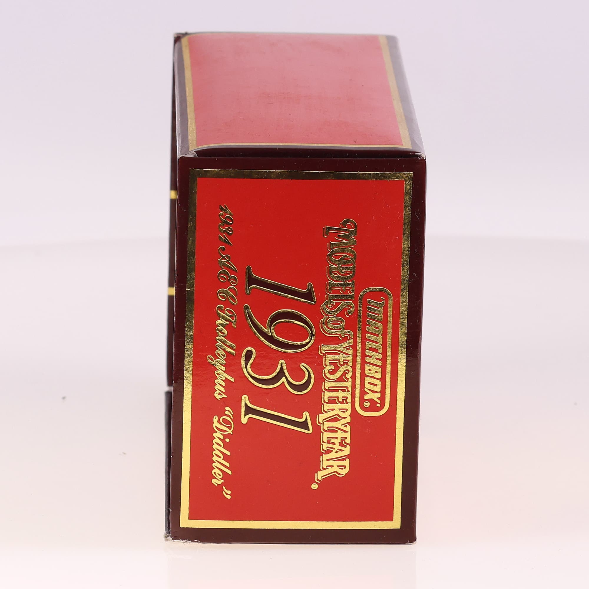 Matchbox Y10 AEC Trolleybus 'Diddler' 1931 11 cm Bicolore avec boîte — miniature 14