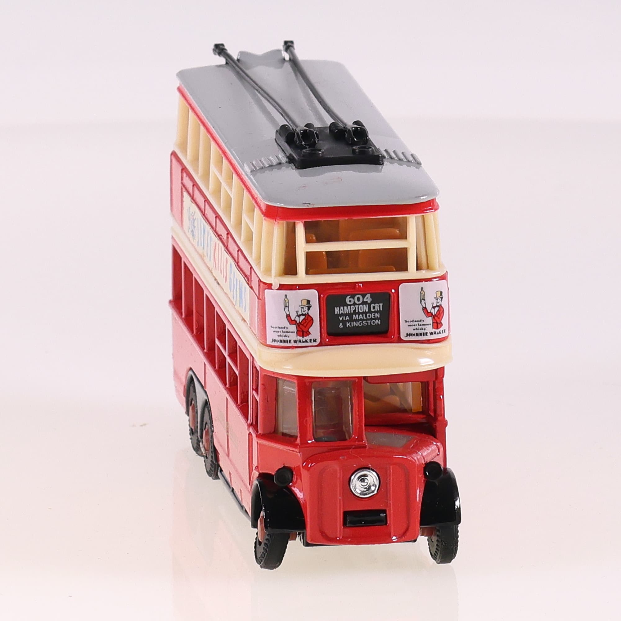 Matchbox Y10 AEC Trolleybus 'Diddler' 1931 11 cm Bicolore avec boîte — miniature 8