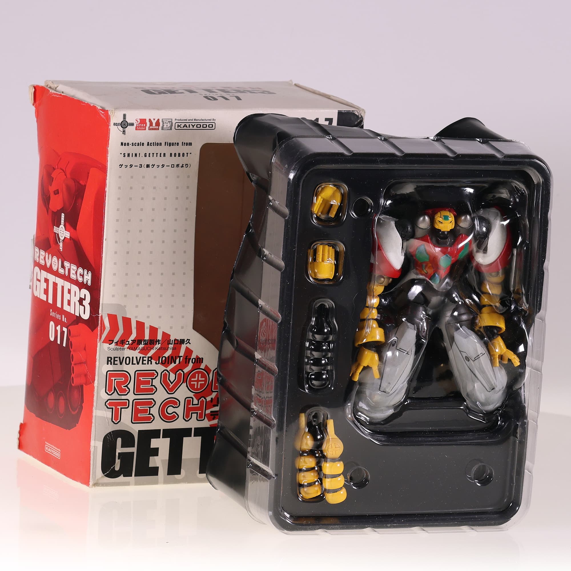 Kaiyodo 3 Series No. 017 Non-scale Action Figure from SHIN! GETTER ROBOT 