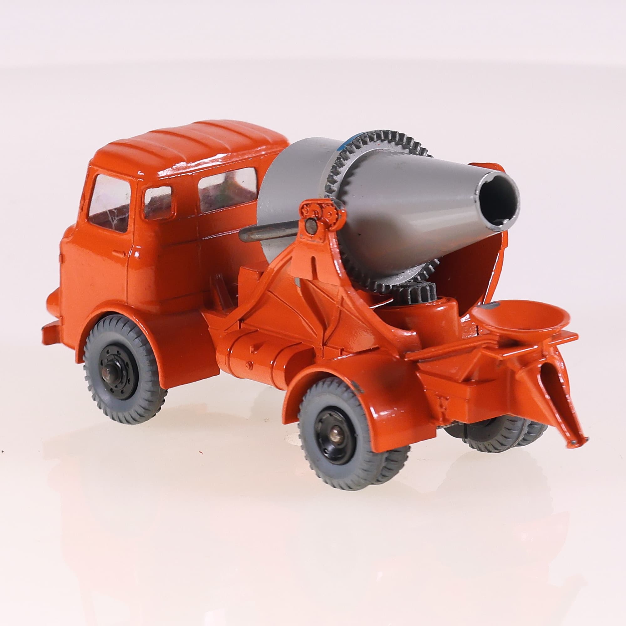 Dinky Toys 960 Albion Chieftain Lorry Mounted Concrete Mixer 1/43 Orange avec bo — miniature 3
