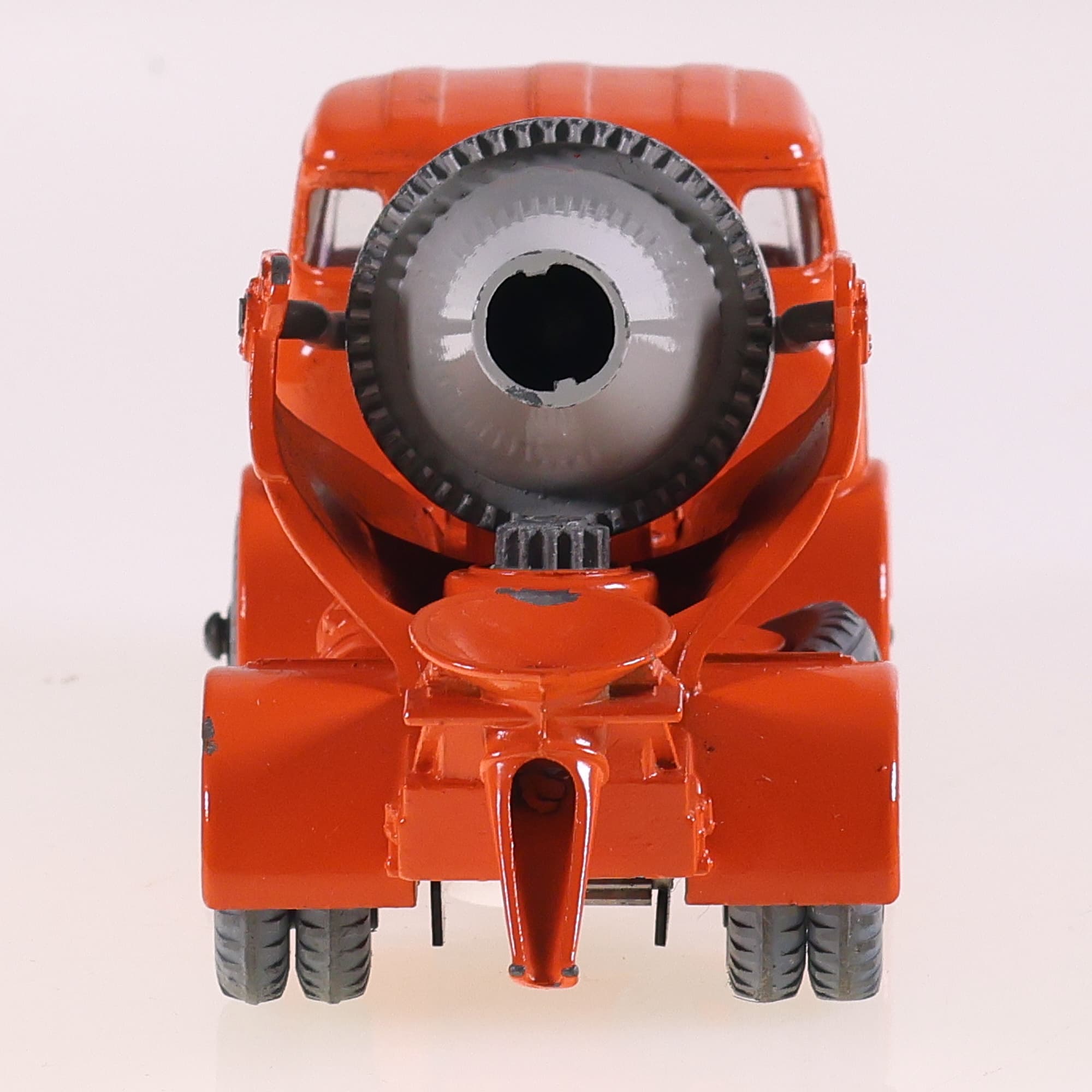 Dinky Toys 960 Albion Chieftain Lorry Mounted Concrete Mixer 1/43 Orange avec bo — miniature 4
