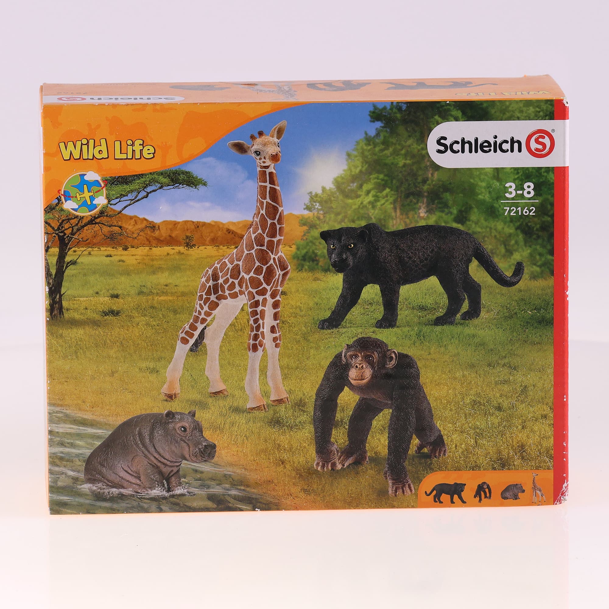 Schleich 72162 Toobs Animaux sauvages Wild Life Grade E neuf avec boîte