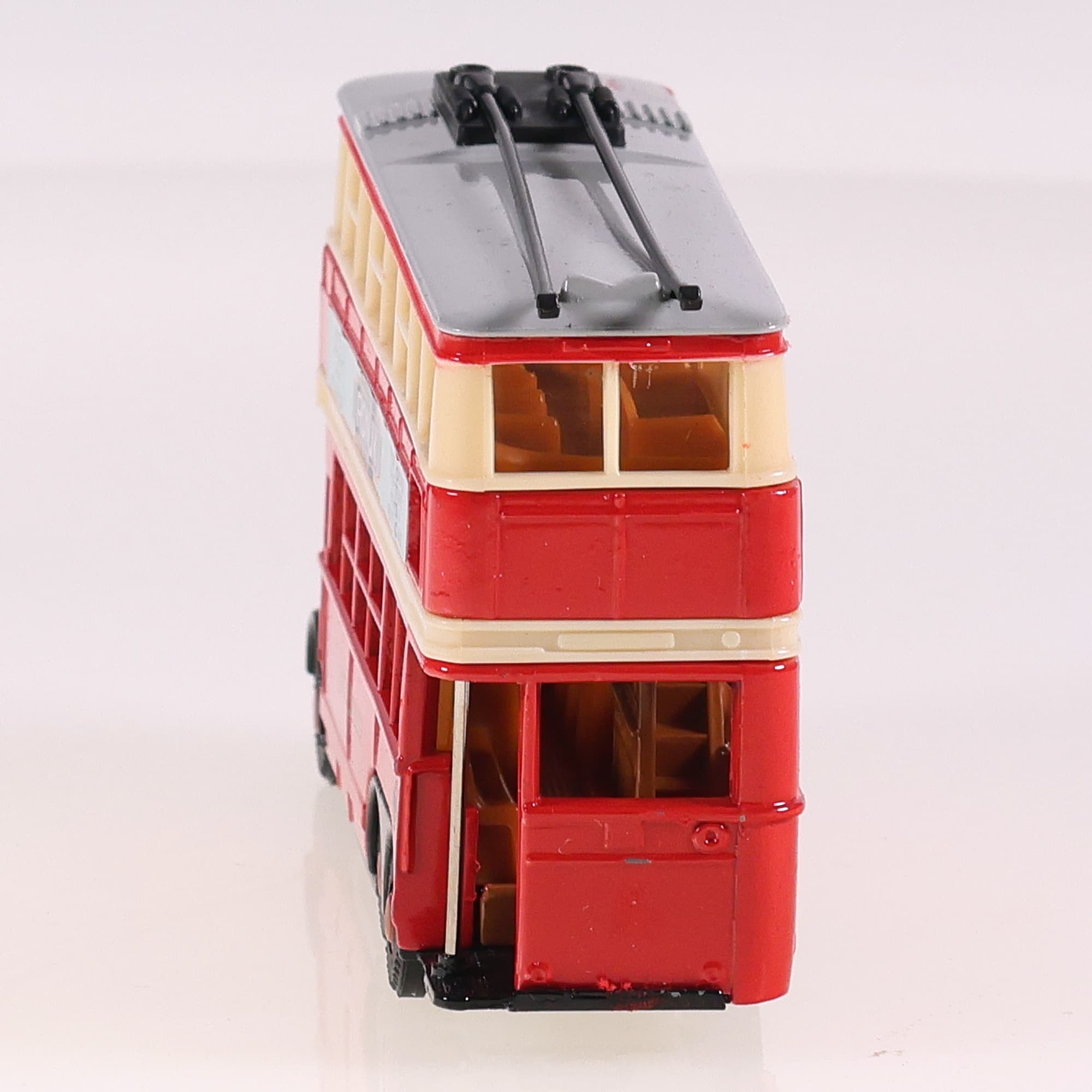 Matchbox Y10 AEC 1931 Trolleybus "Diddler" 11 cm Bicolore avec boîte — miniature 4