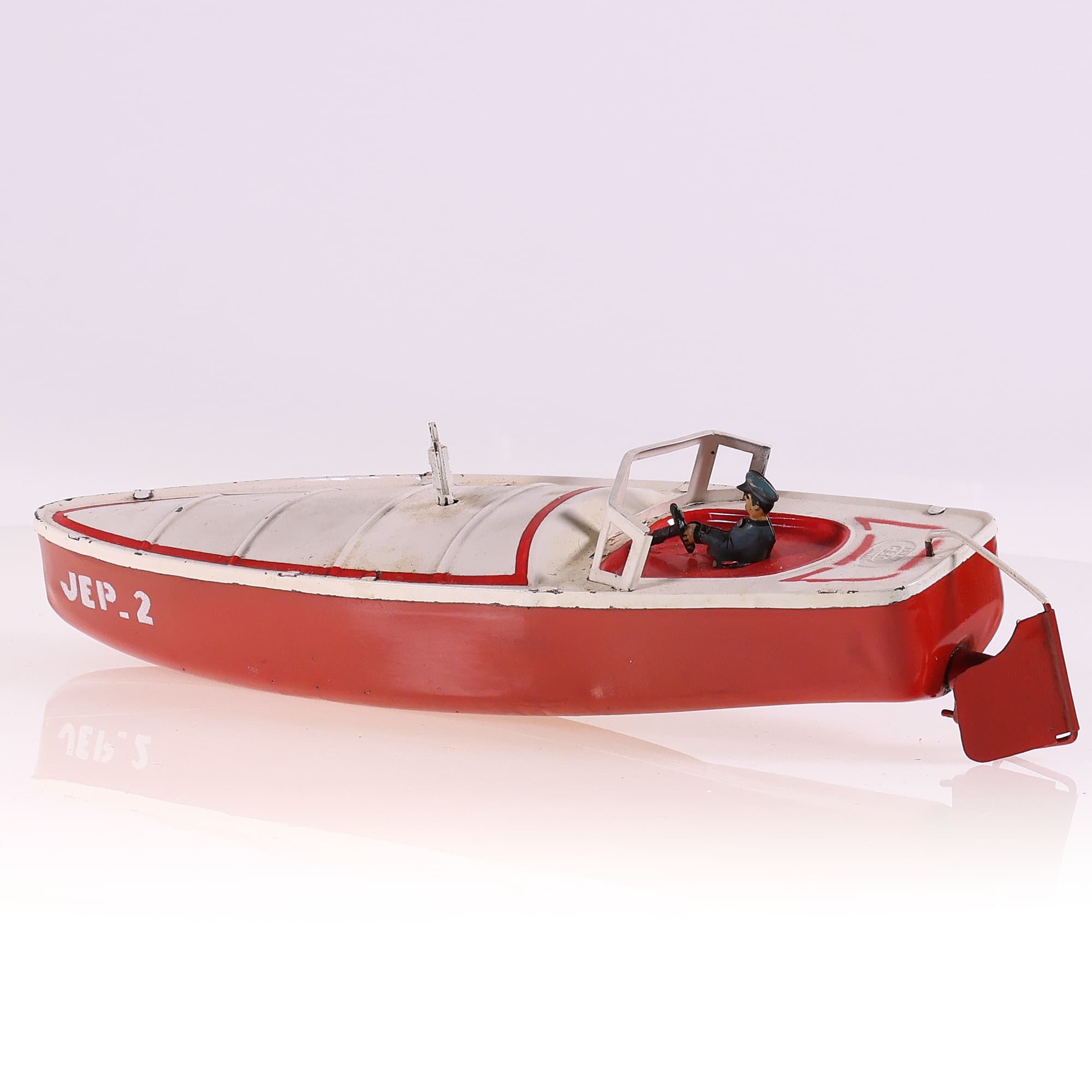 JEP canot mécanique JEP 2 32 cm moteur fonctionnel — miniature 3