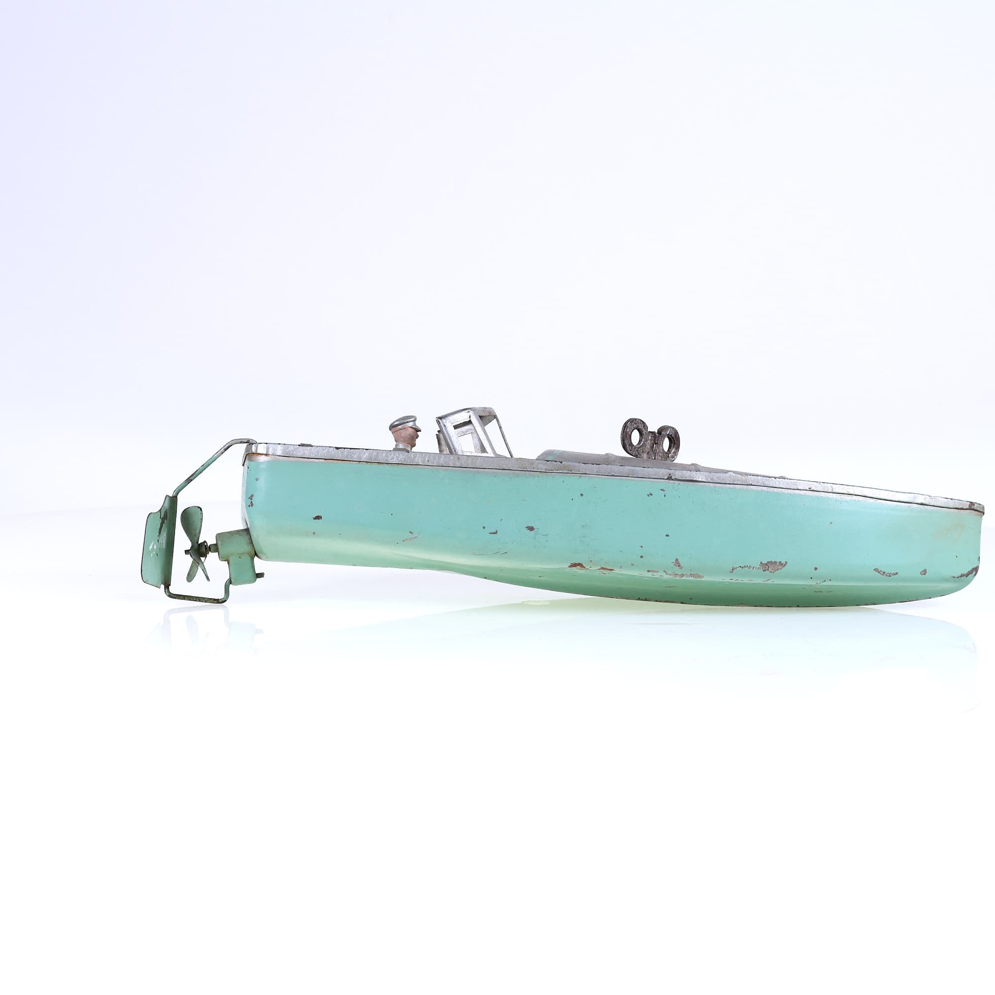 JEP canot mécanique JEP2 Bateau 32 cm moteur fonctionnel — miniature 6