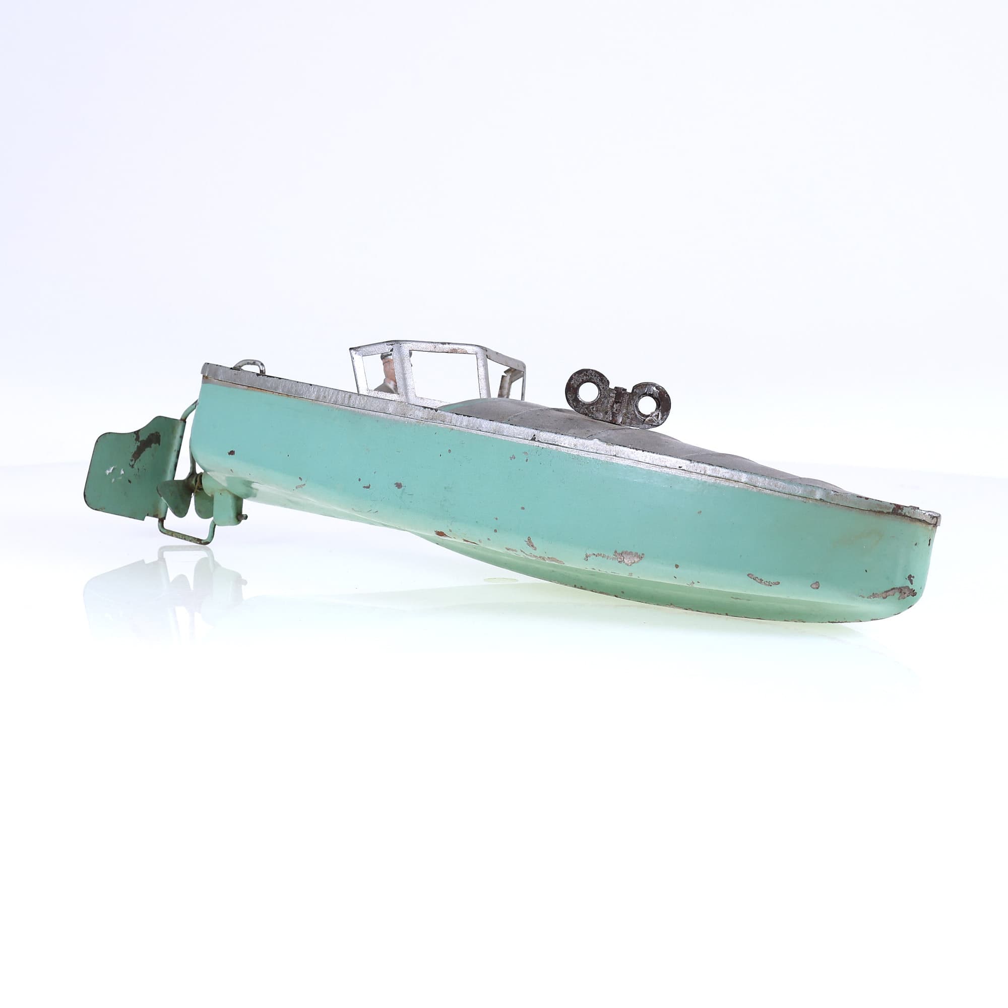 JEP canot mécanique JEP2 Bateau 32 cm moteur fonctionnel — miniature 7