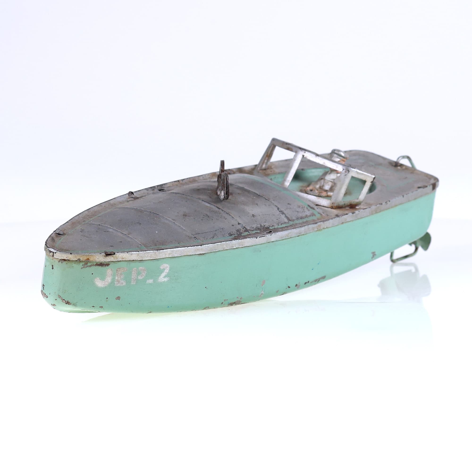 JEP canot mécanique JEP2 Bateau 32 cm moteur fonctionnel — miniature 9