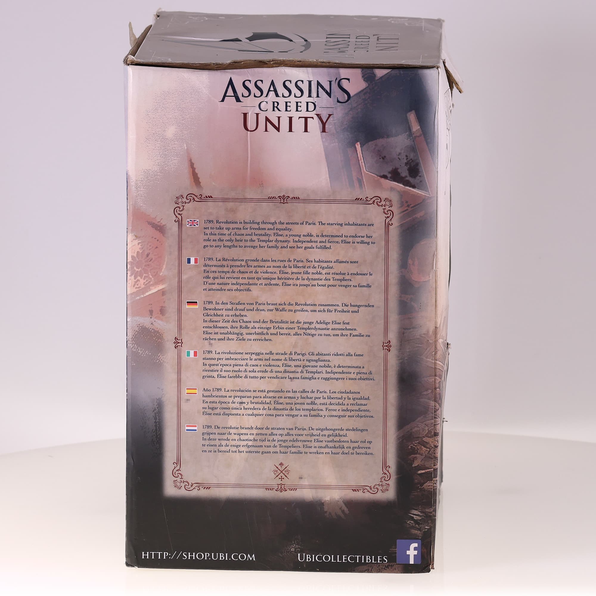 Ubicollectibles Assassin's Creed Unity Elise 2014 24 cm avec boîte — miniature 12