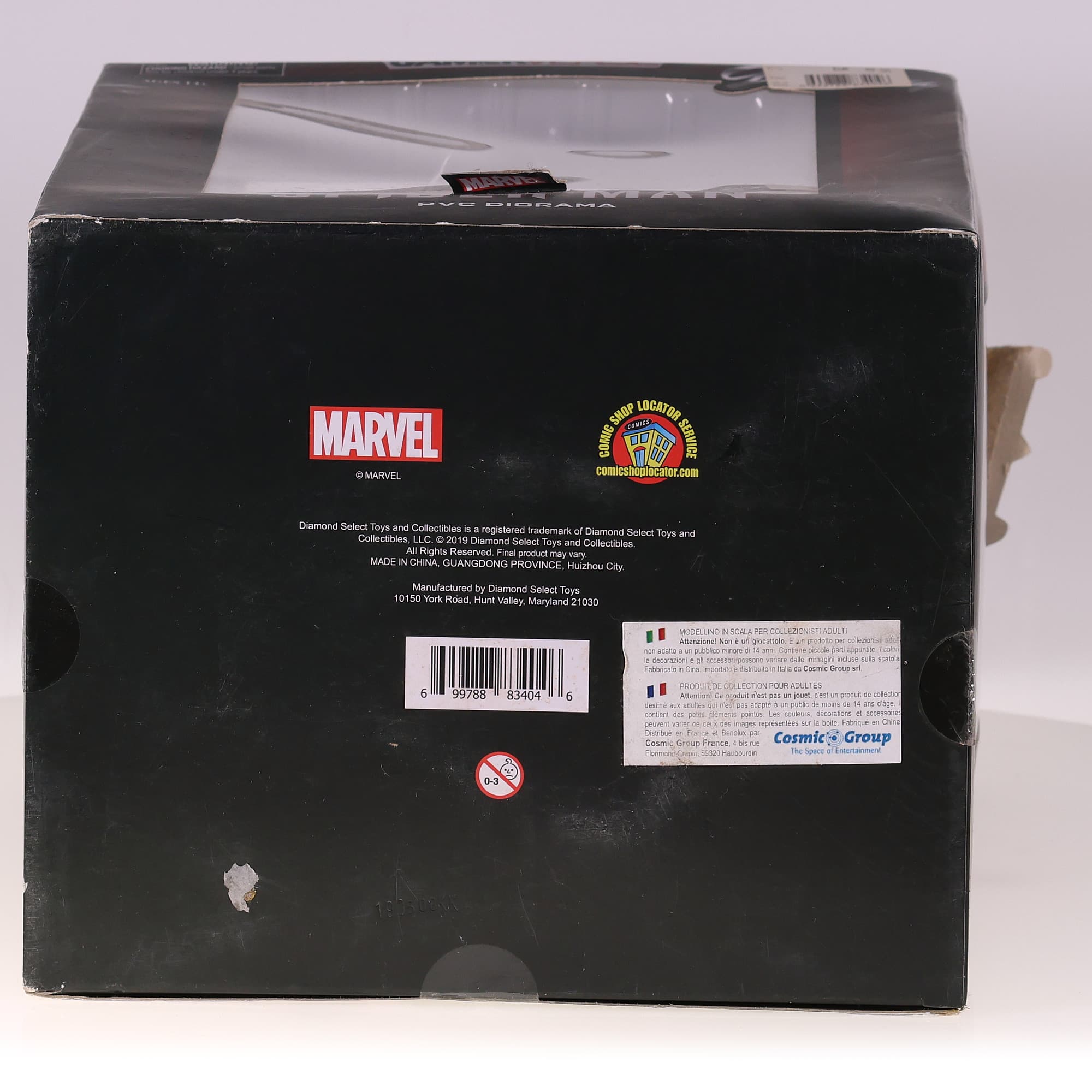 Diamond Select Toys Marvel Spider-Man Gamerverse PVC Diorama jamais sorti boîte — miniature 5