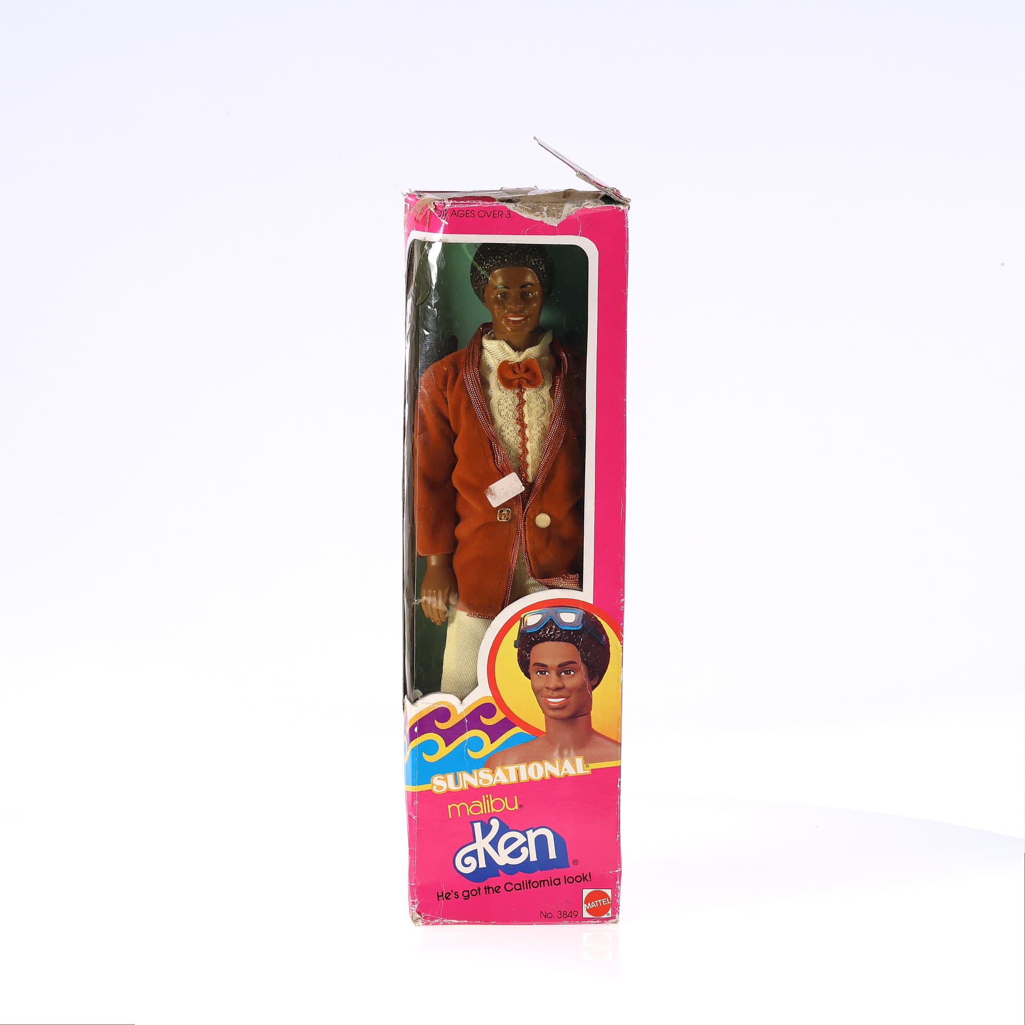 Mattel 3849 Ken noir Sunsational Malibu  1983 avec boîte — miniature 6