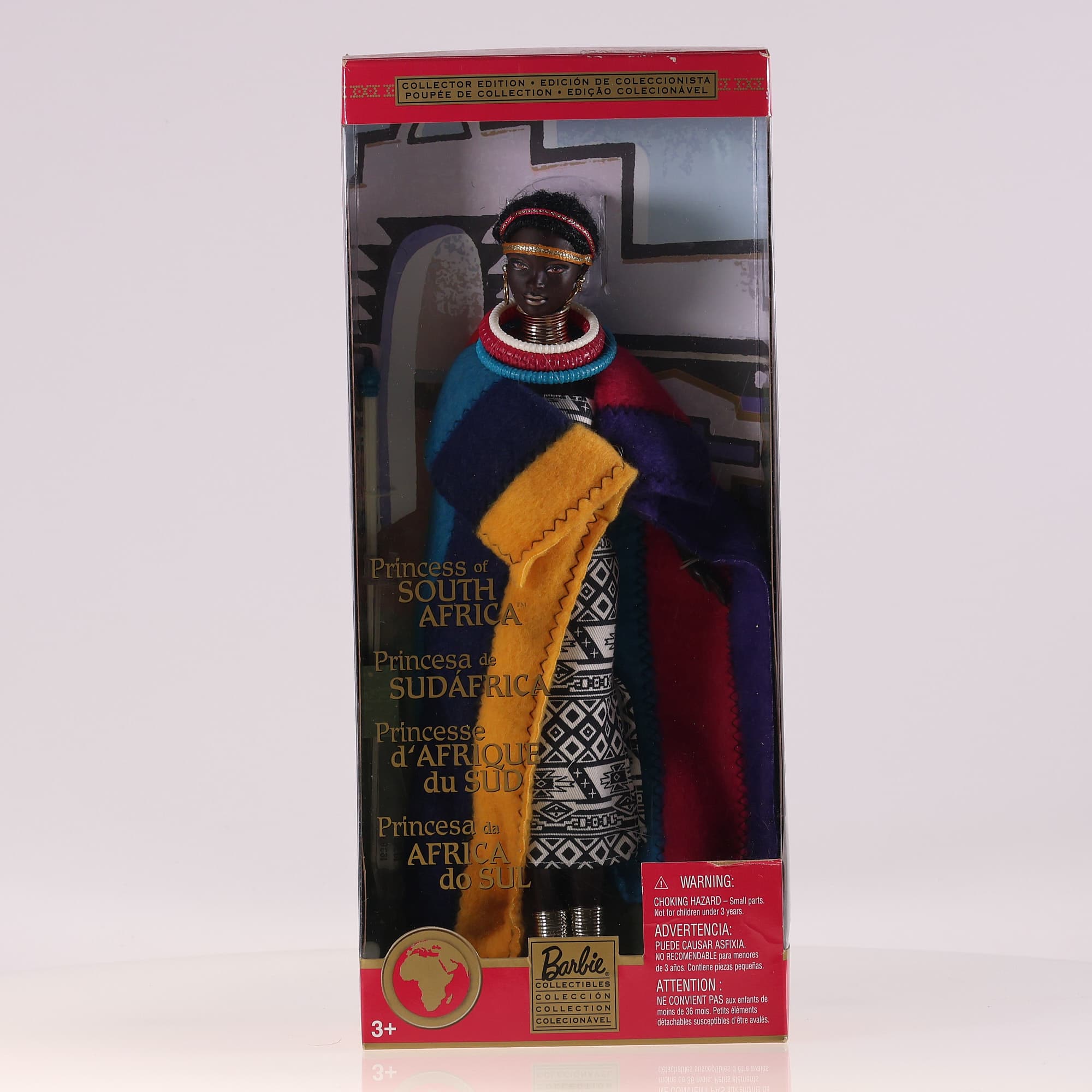 Mattel Barbie Princess of south africa  neuf avec boîte