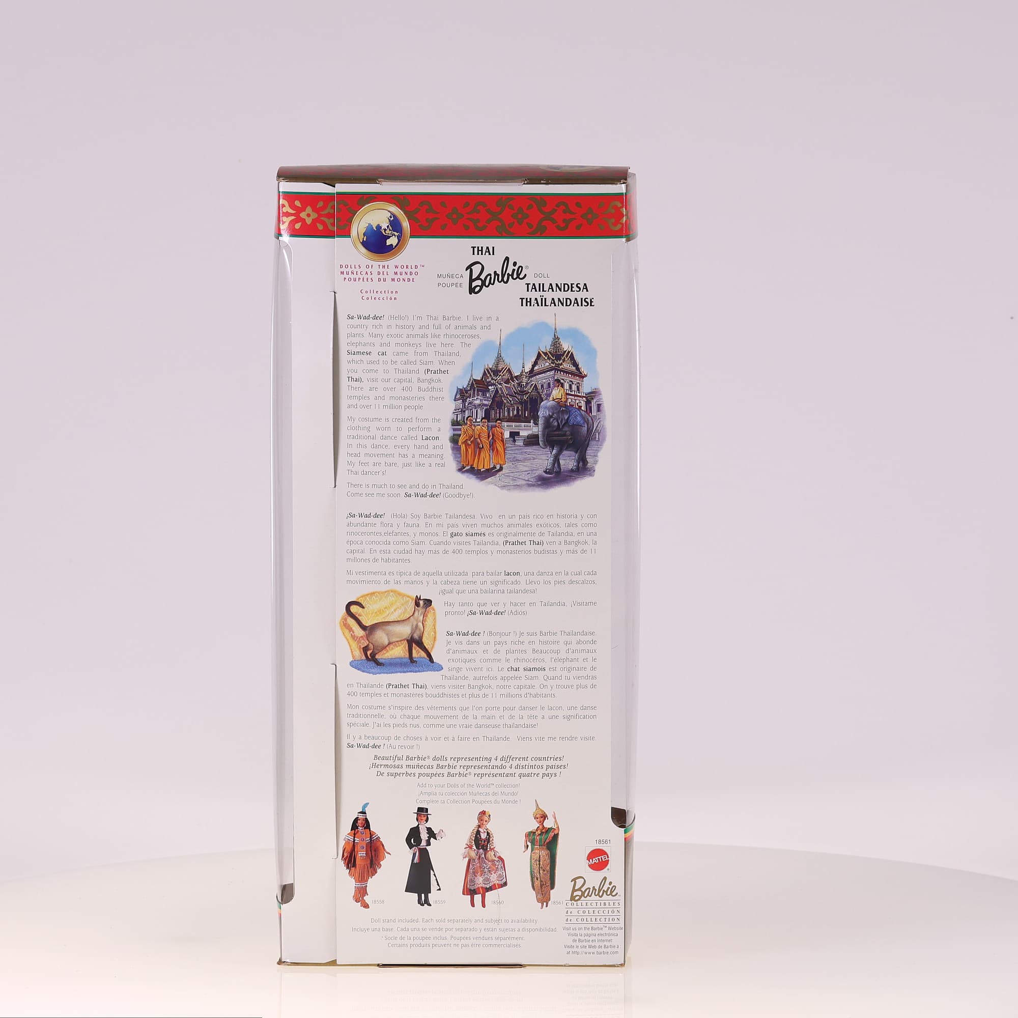 Mattel Barbie Thai - Thaïlandaise neuf  — miniature 3