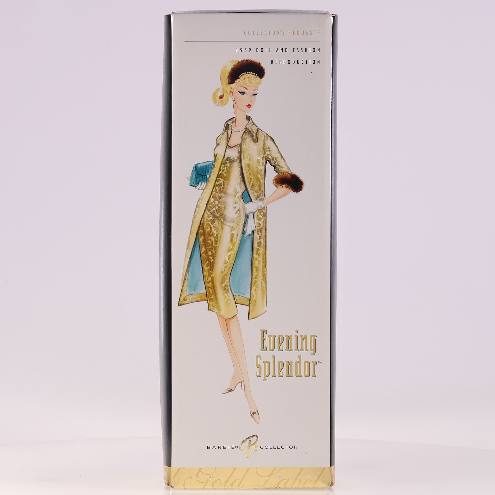Mattel  Barbie  Evening Splendor 1959 doll and fashion  neuf avec boîte — miniature 5