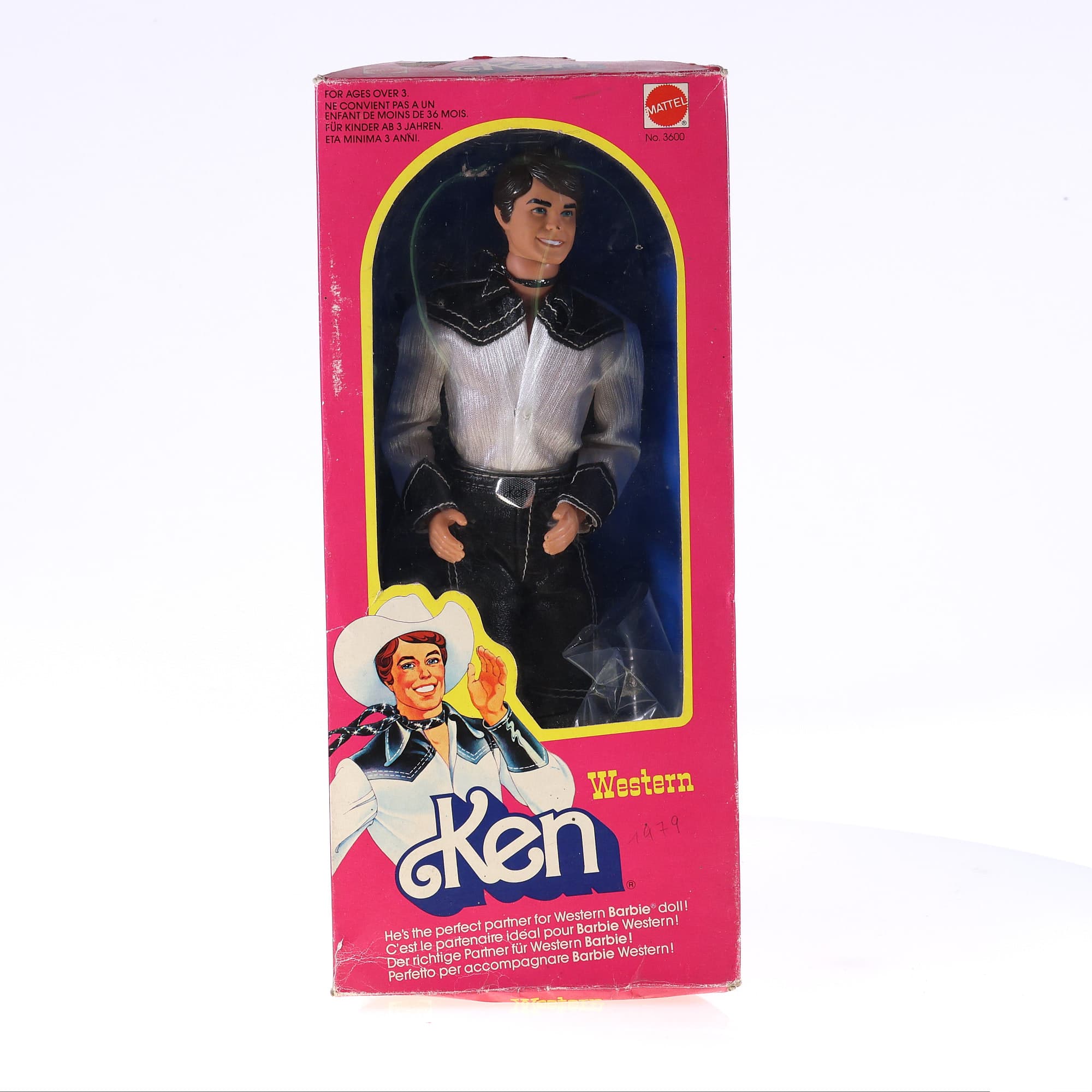 Mattel Barbie Ken western 3600 1980 sans boîte — miniature 6
