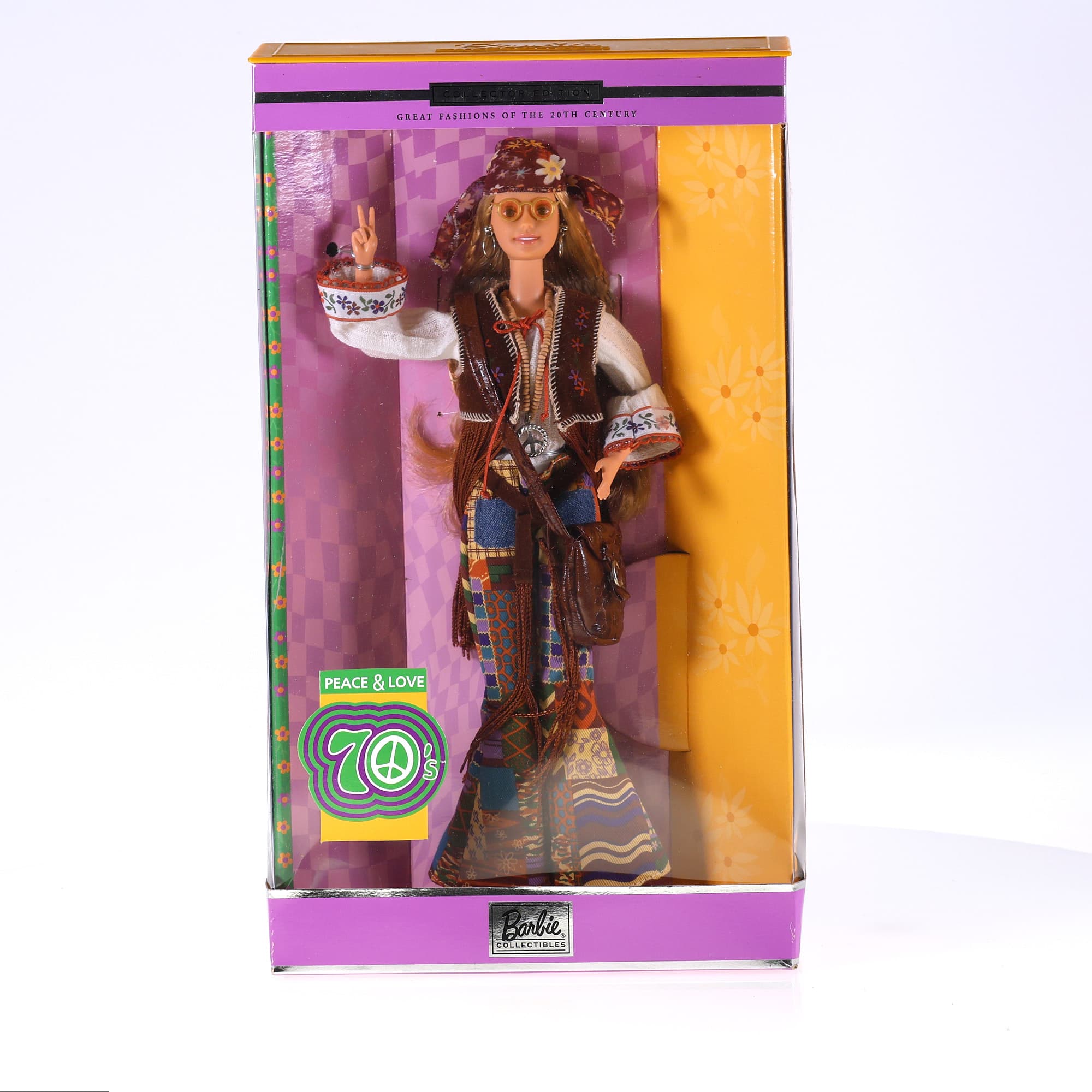 Mattel Barbie Peace and love Années 70 neuf avec boîte
