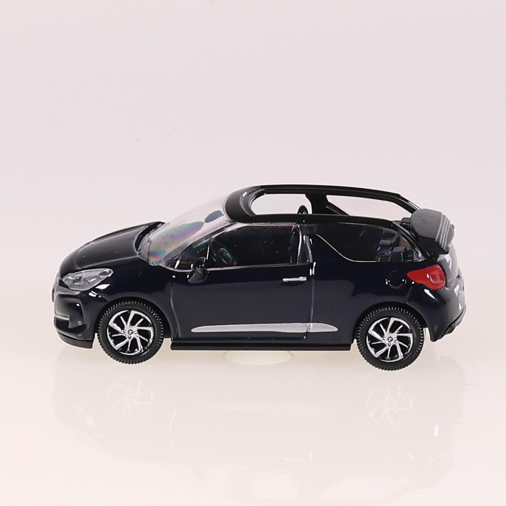 Norev DS Automobiles 3 Cabrio 1/64 Bleu sans boîte — miniature 2
