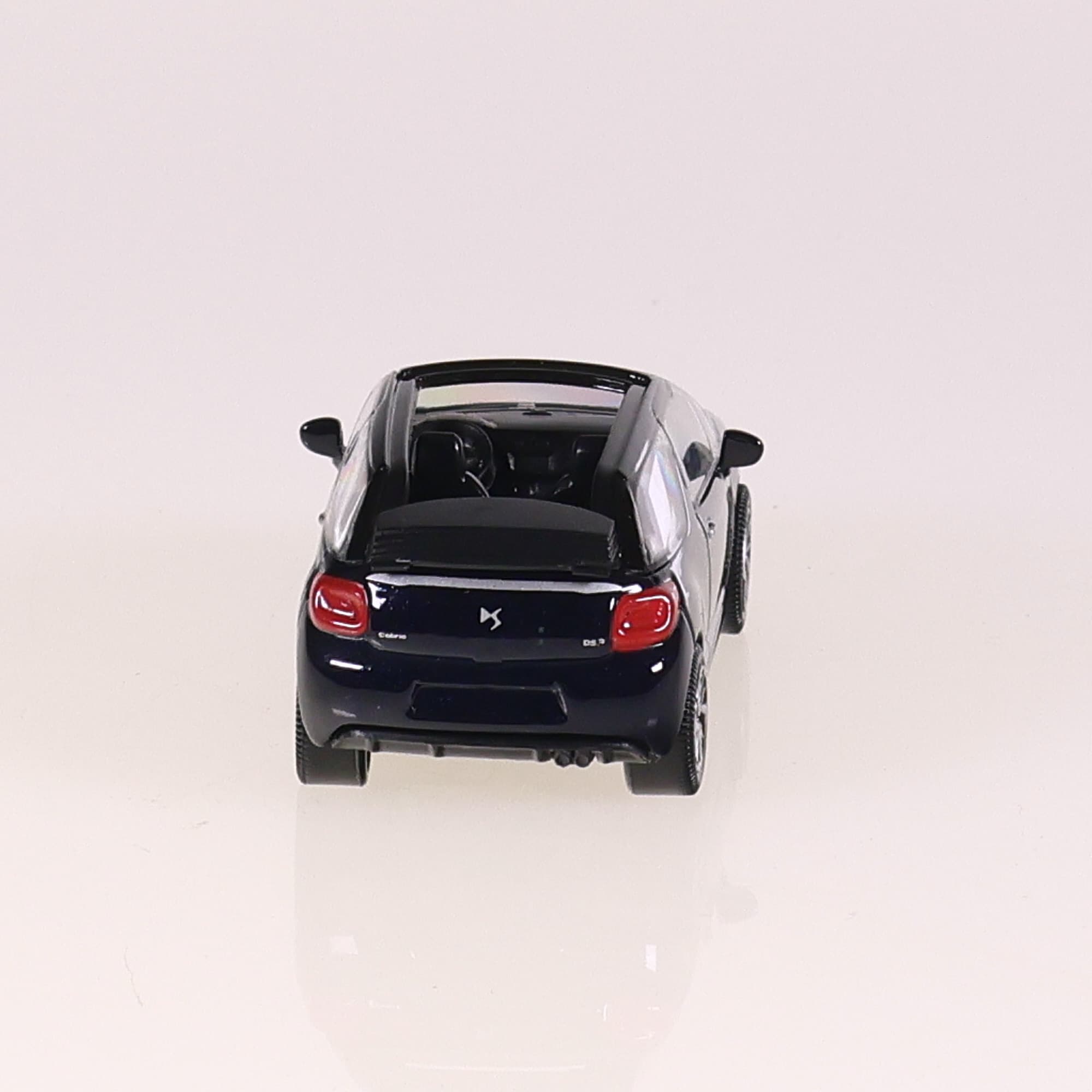 Norev DS Automobiles 3 Cabrio 1/64 Bleu sans boîte — miniature 4