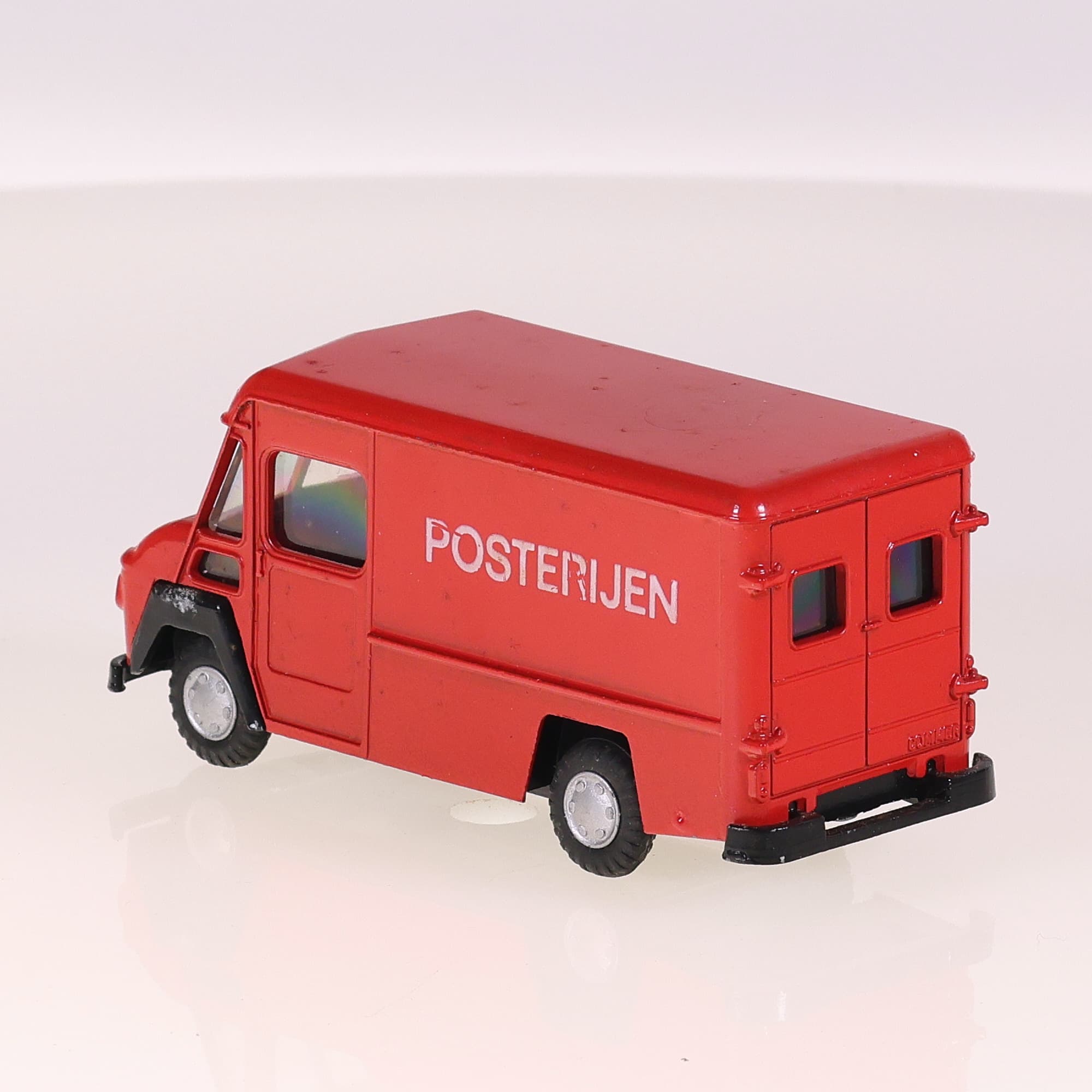Lion Car 55 Commer Bestelwagen Posterijen 1/43 Rouge avec boîte — miniature 3