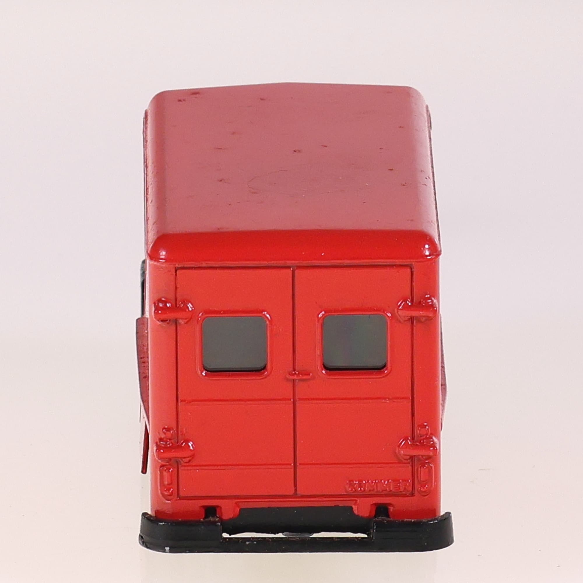 Lion Car 55 Commer Bestelwagen Posterijen 1/43 Rouge avec boîte — miniature 4