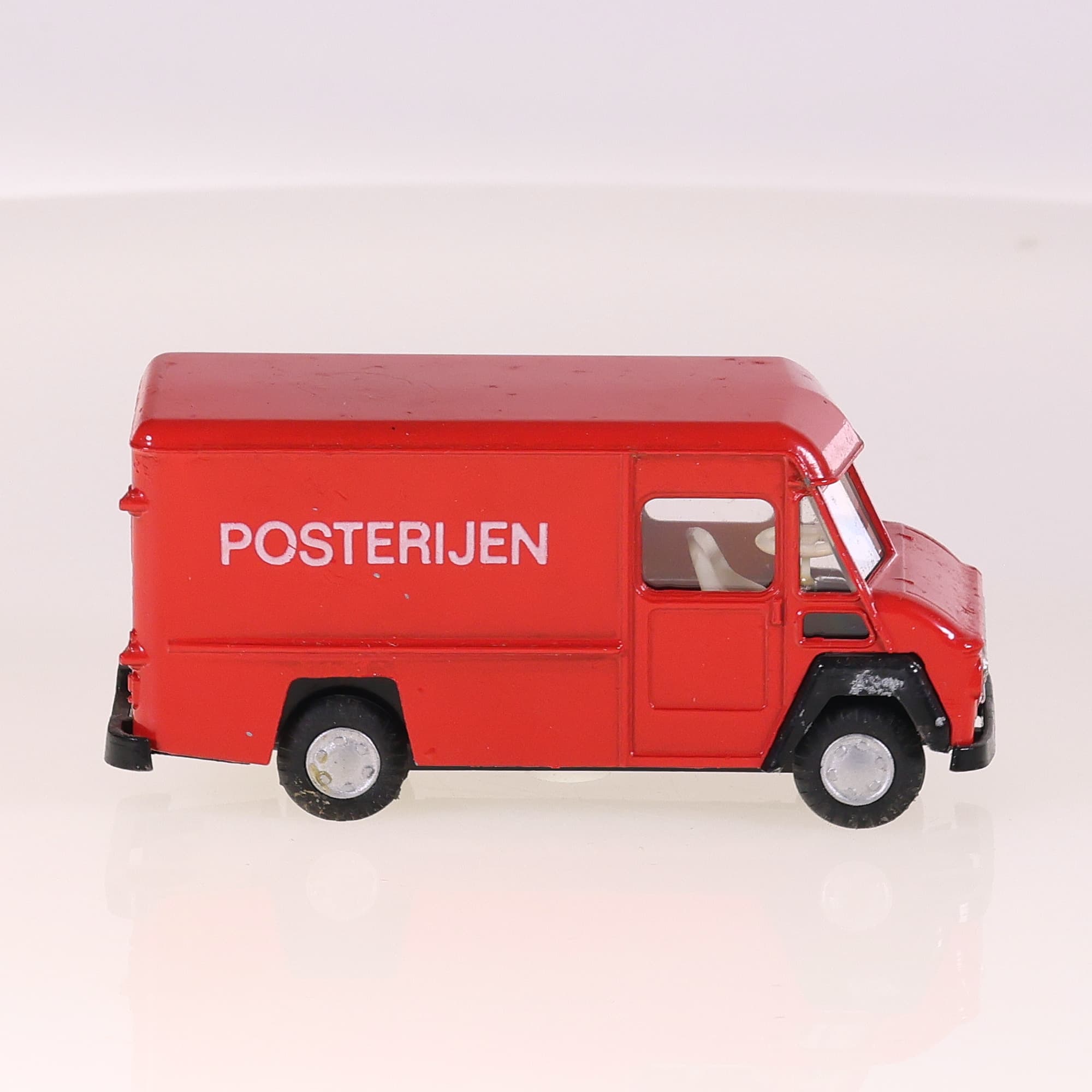 Lion Car 55 Commer Bestelwagen Posterijen 1/43 Rouge avec boîte — miniature 6