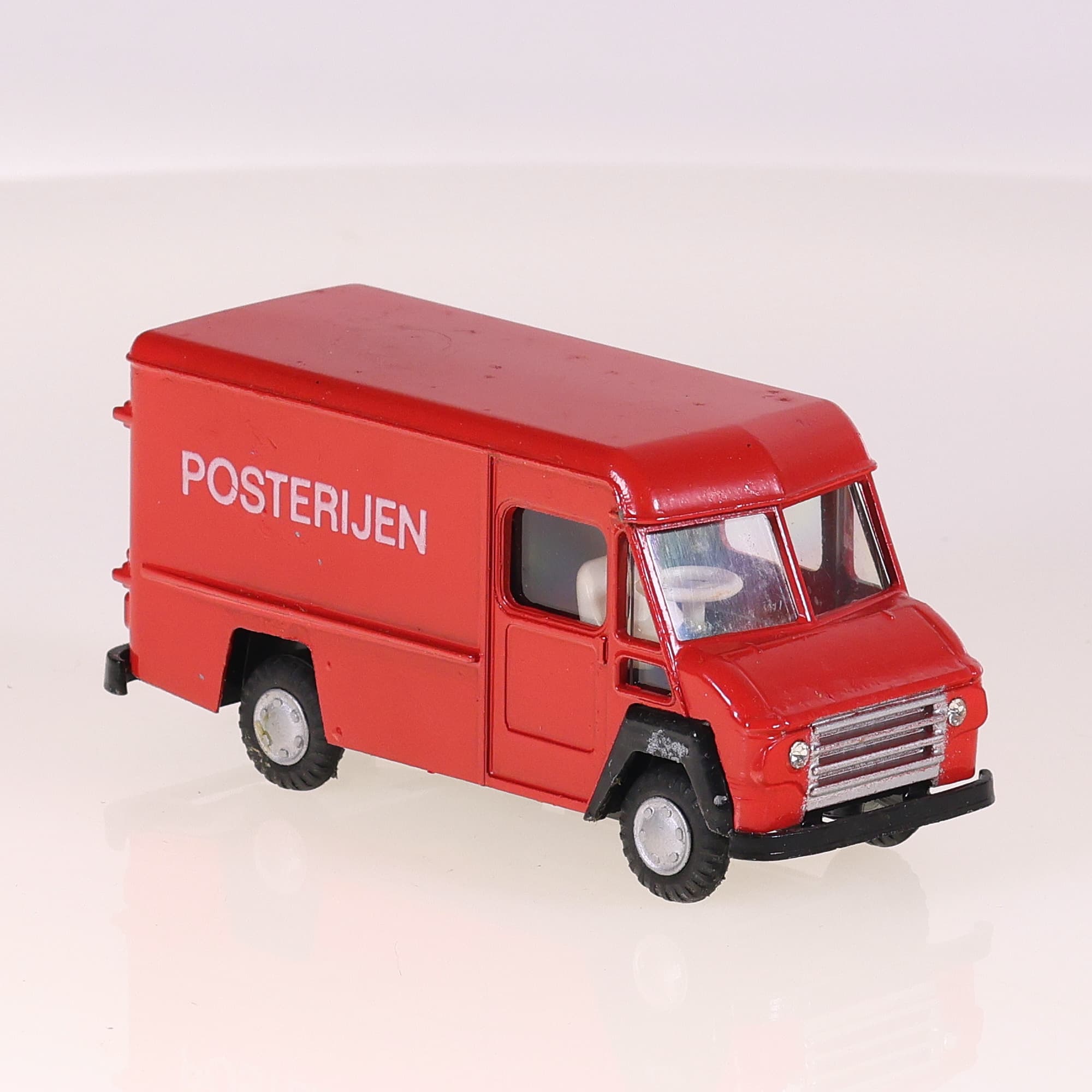 Lion Car 55 Commer Bestelwagen Posterijen 1/43 Rouge avec boîte — miniature 7