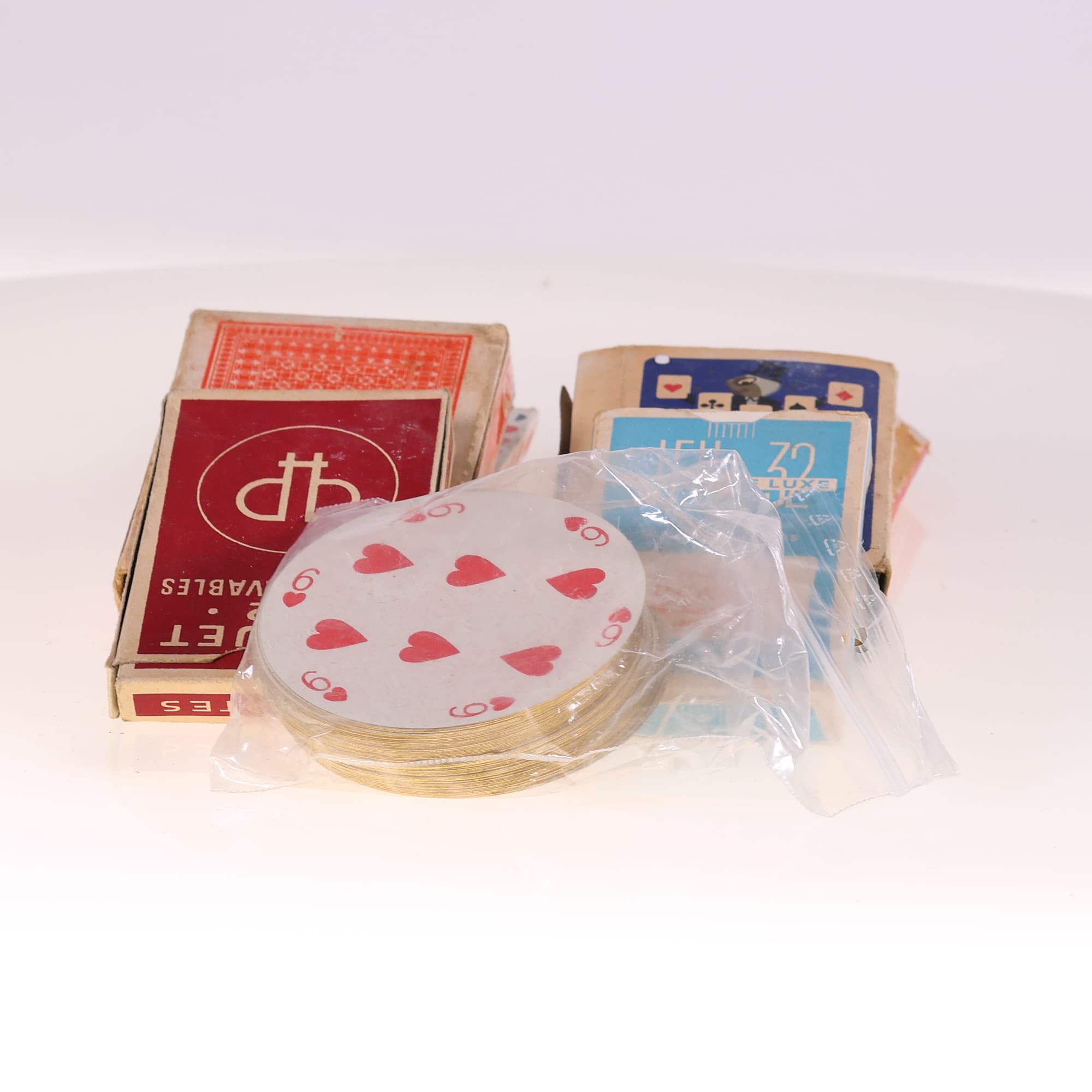 Ducale Heron Tour de France divers Jeux de 32 et 54 cartes Lecanché Catel&Farcy — miniature 3