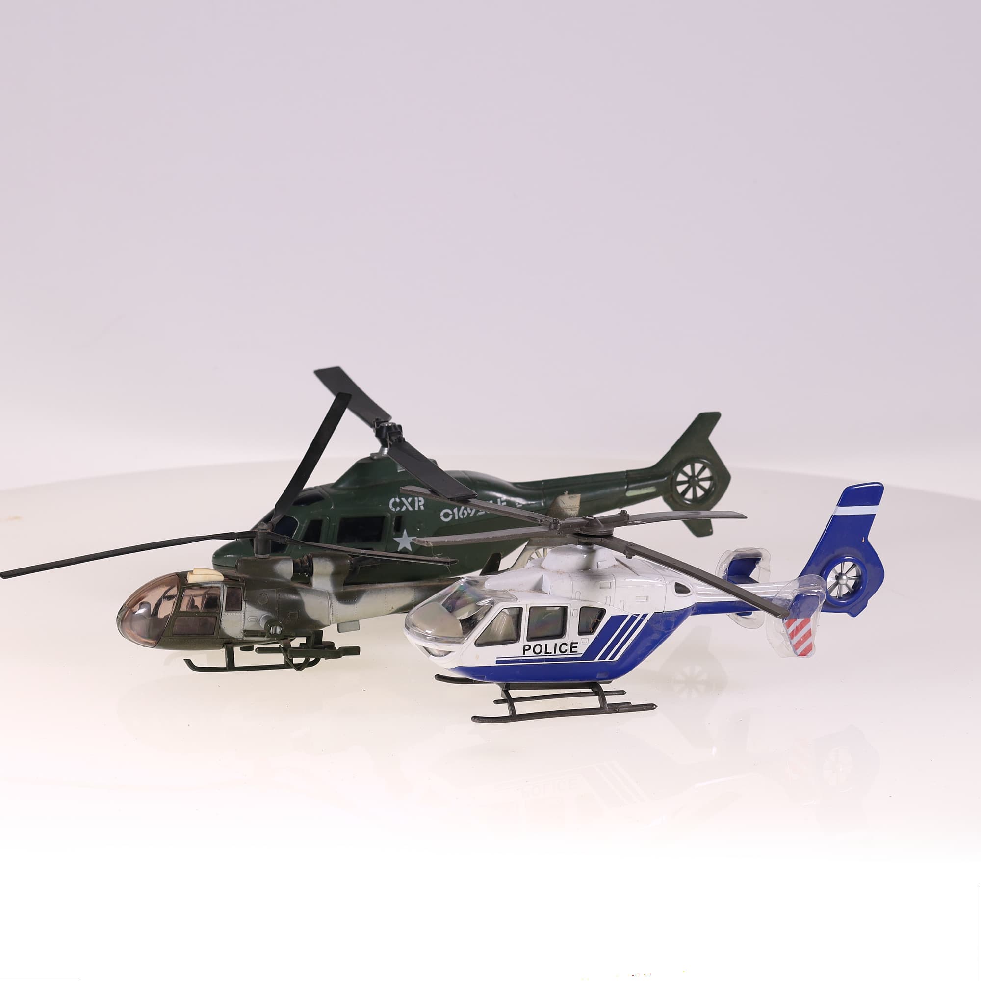 Solido Gazelle Majorette sonic flashers lot de 3 hélicoptères  — photo 1