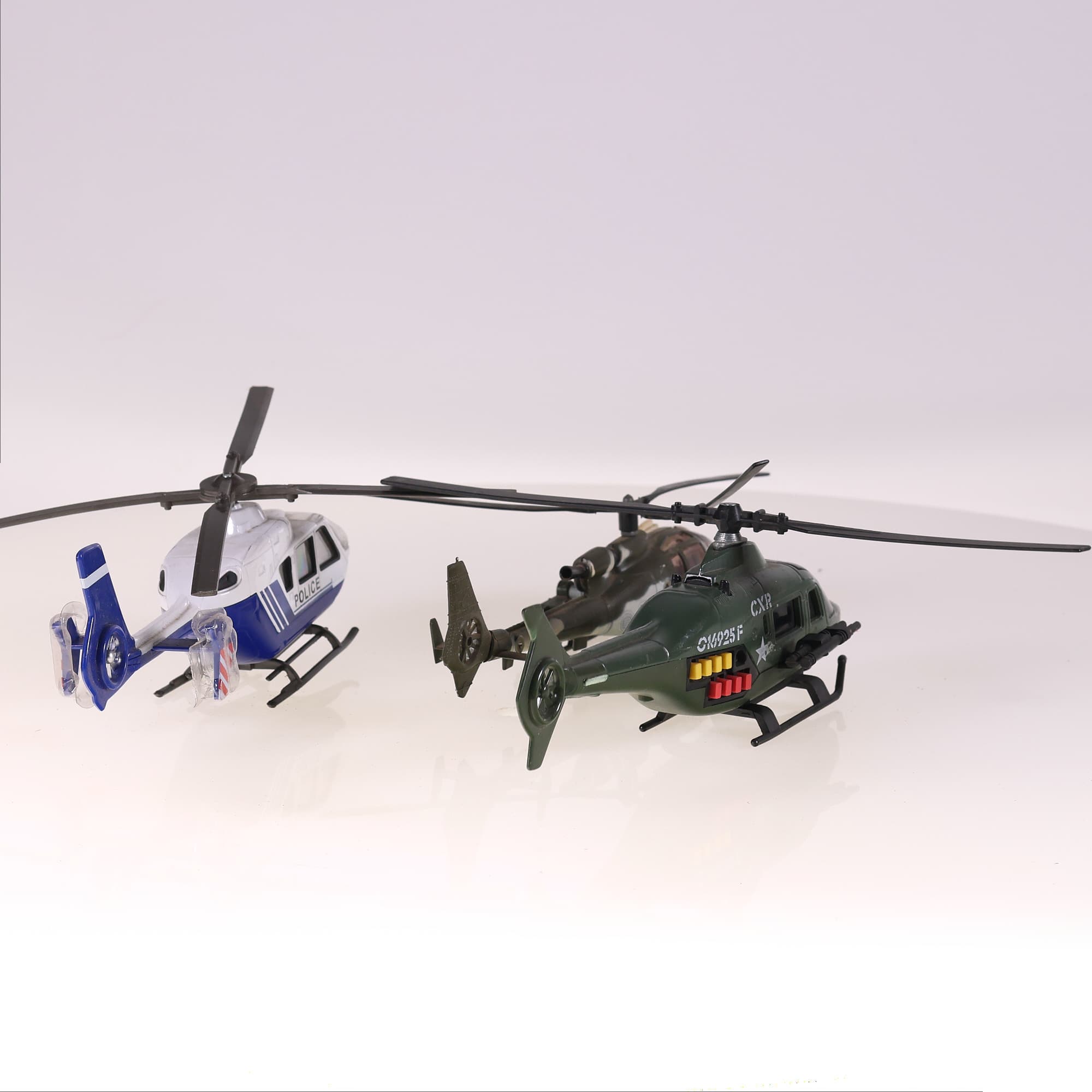Solido Gazelle Majorette sonic flashers lot de 3 hélicoptères  — miniature 5