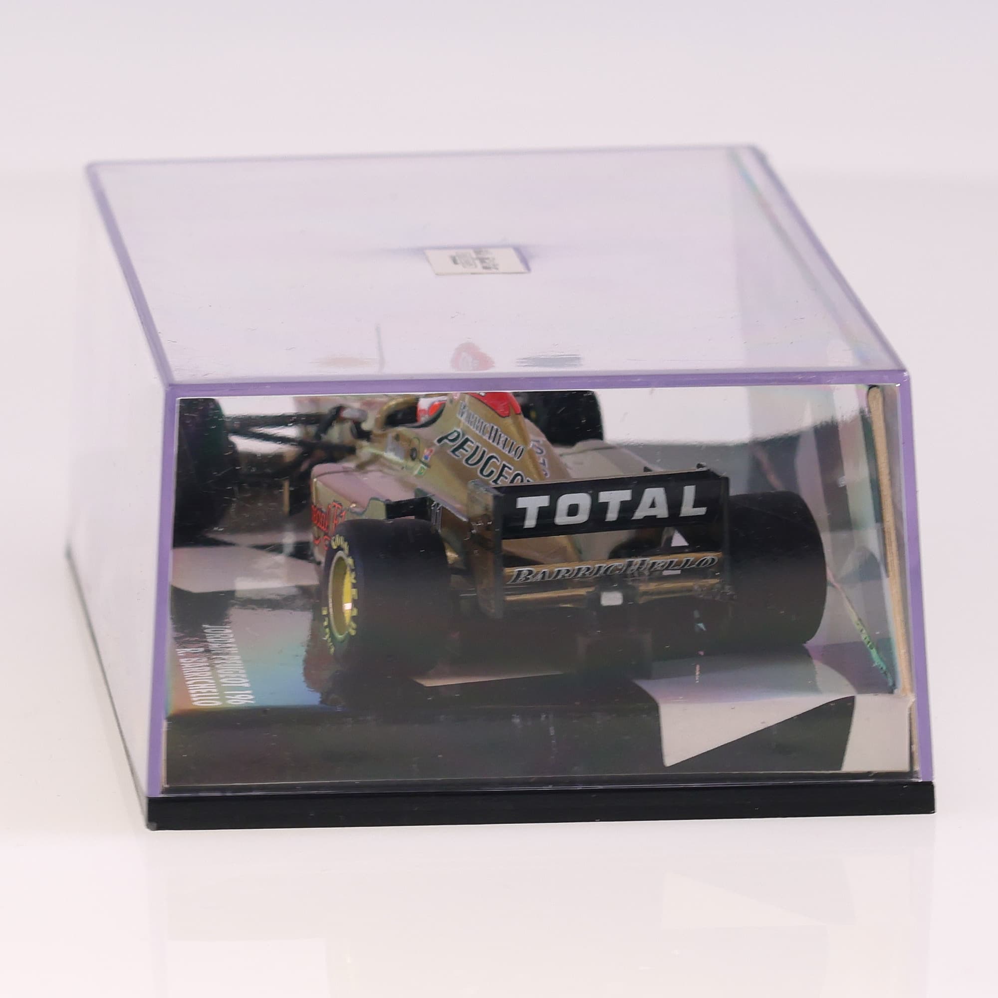Minichamps Jordan Peugeot 196 Barrichello #11 1/43 Or avec boîte — miniature 10