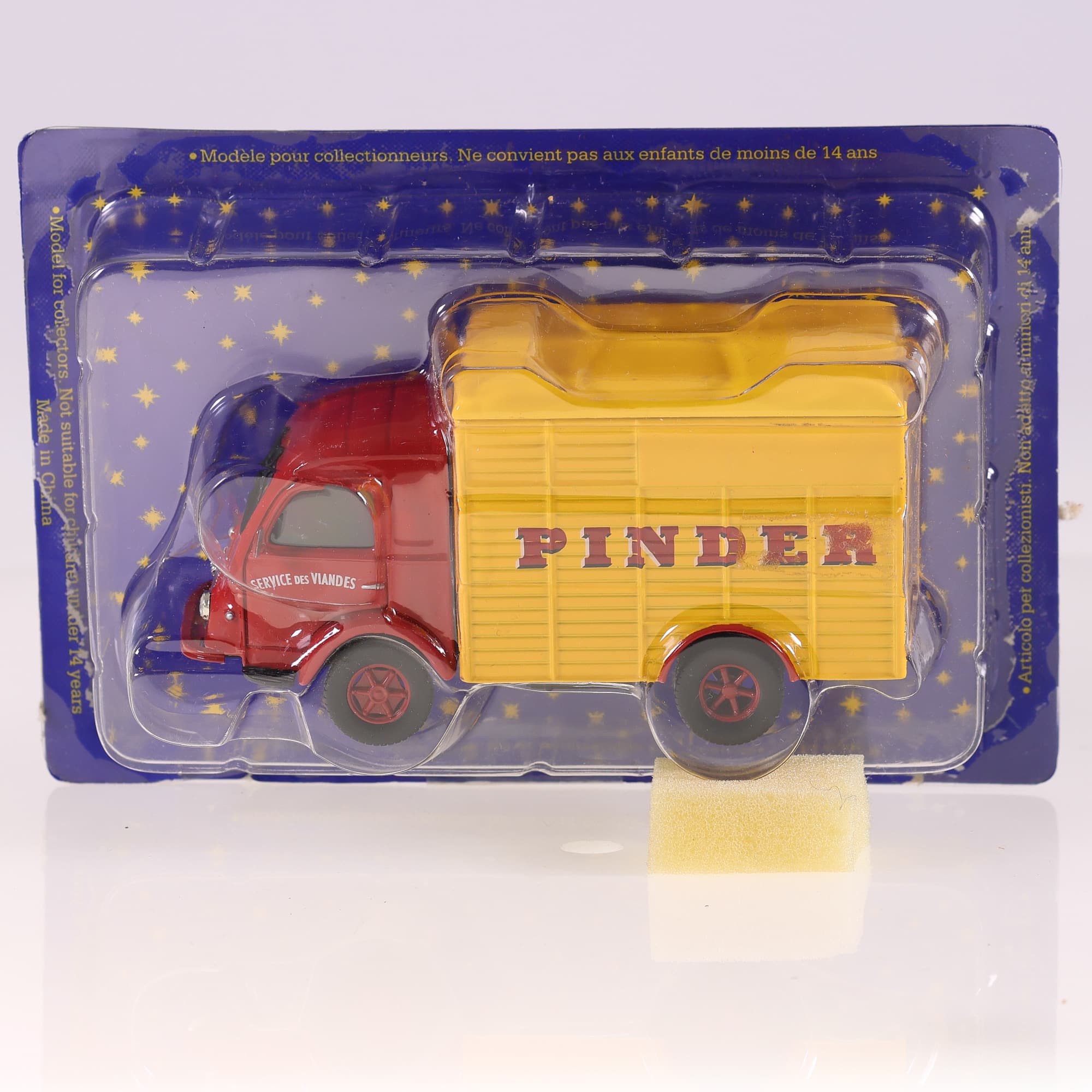 Kiosque Renault Galion PINDER camion Service des Viandes 1/43 avec boîte — photo 1