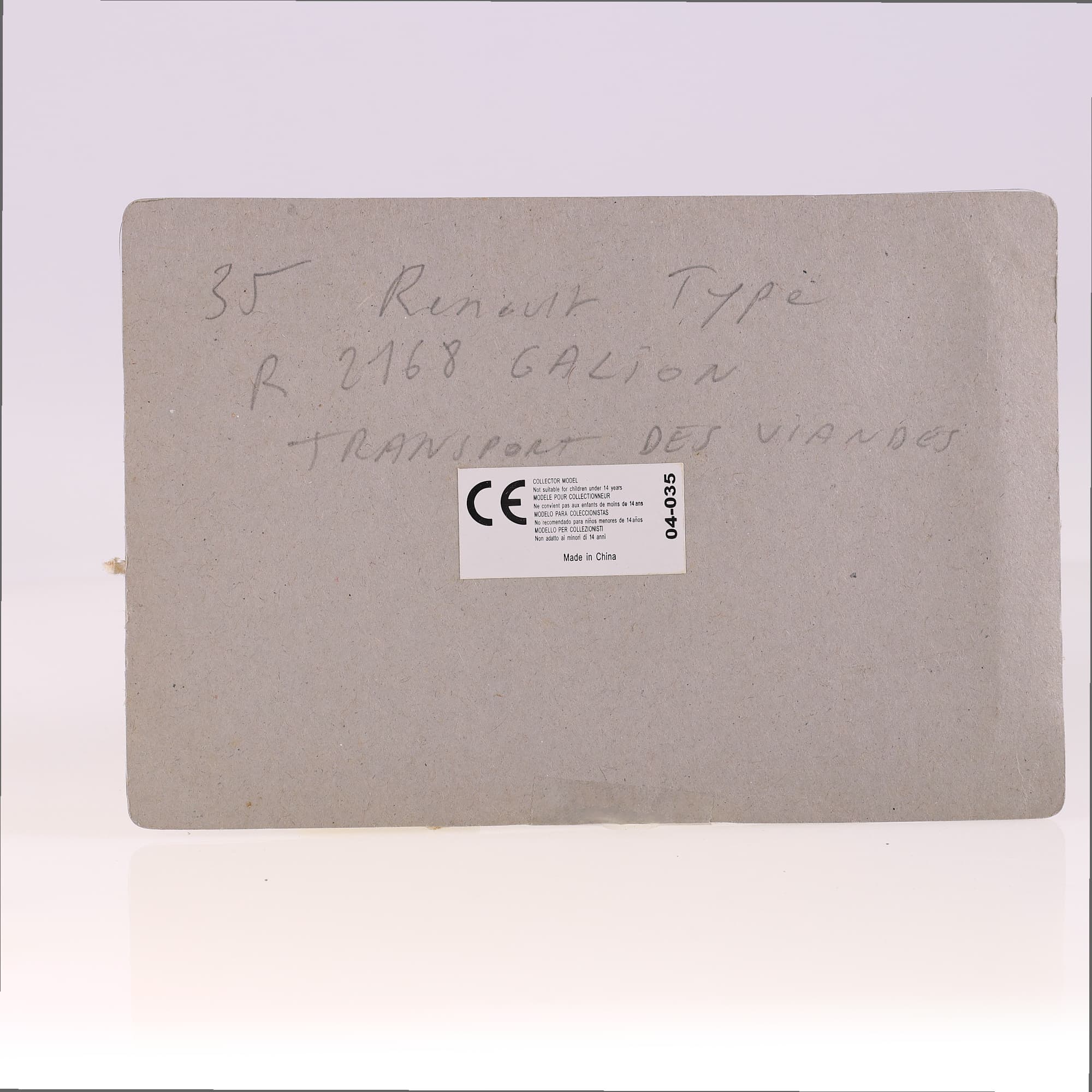 Kiosque Renault Galion PINDER camion Service des Viandes 1/43 avec boîte — miniature 5