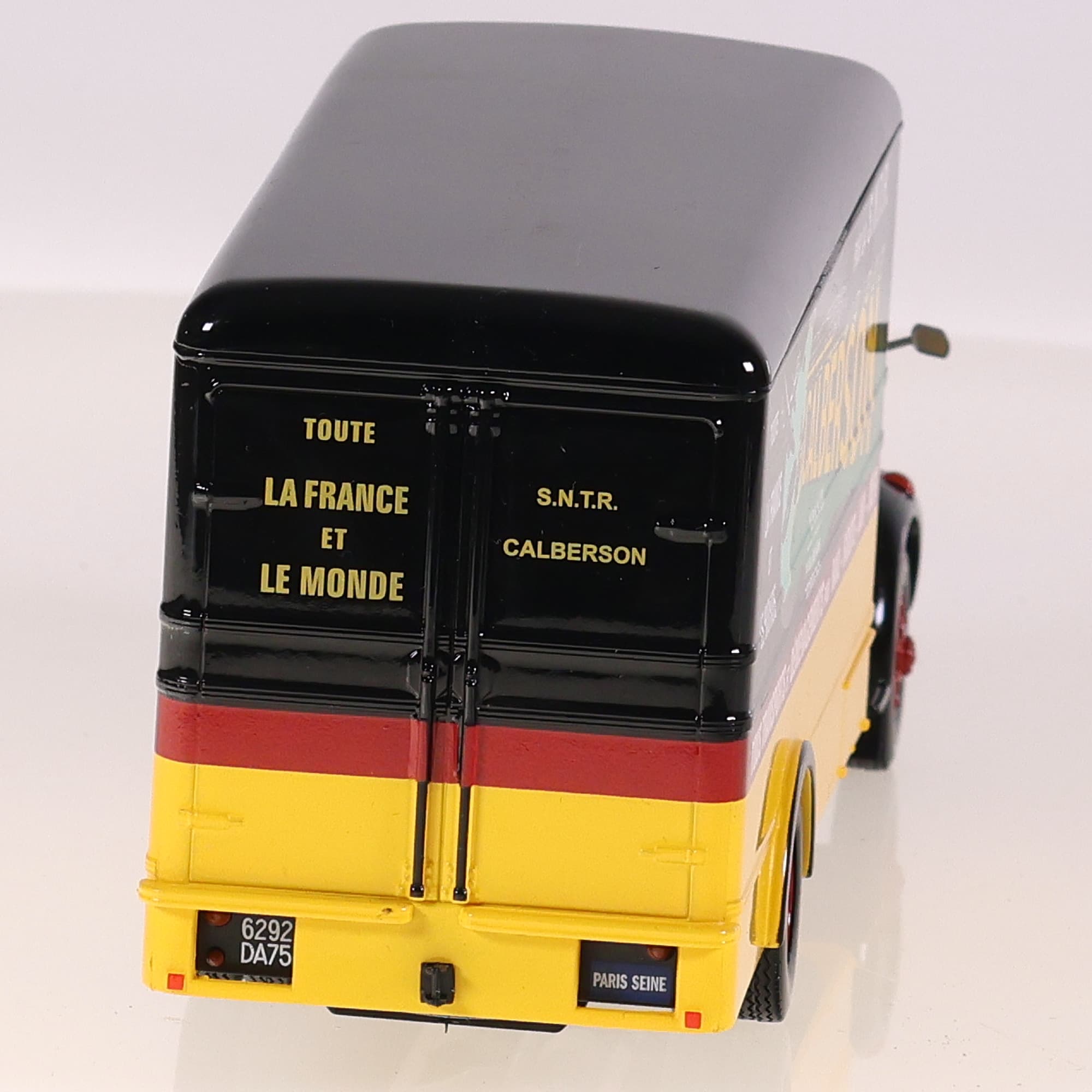 Kiosque Calberson Camion Berliet GLR CALBERSON 1/43 Bicolore avec boîte — miniature 4