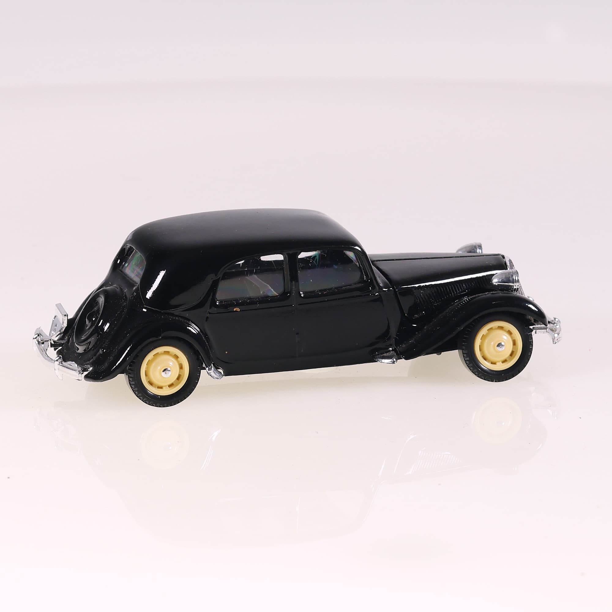 Solido n°4 Citroën 15 Six 1/43 Noir made in Portugal — miniature 6