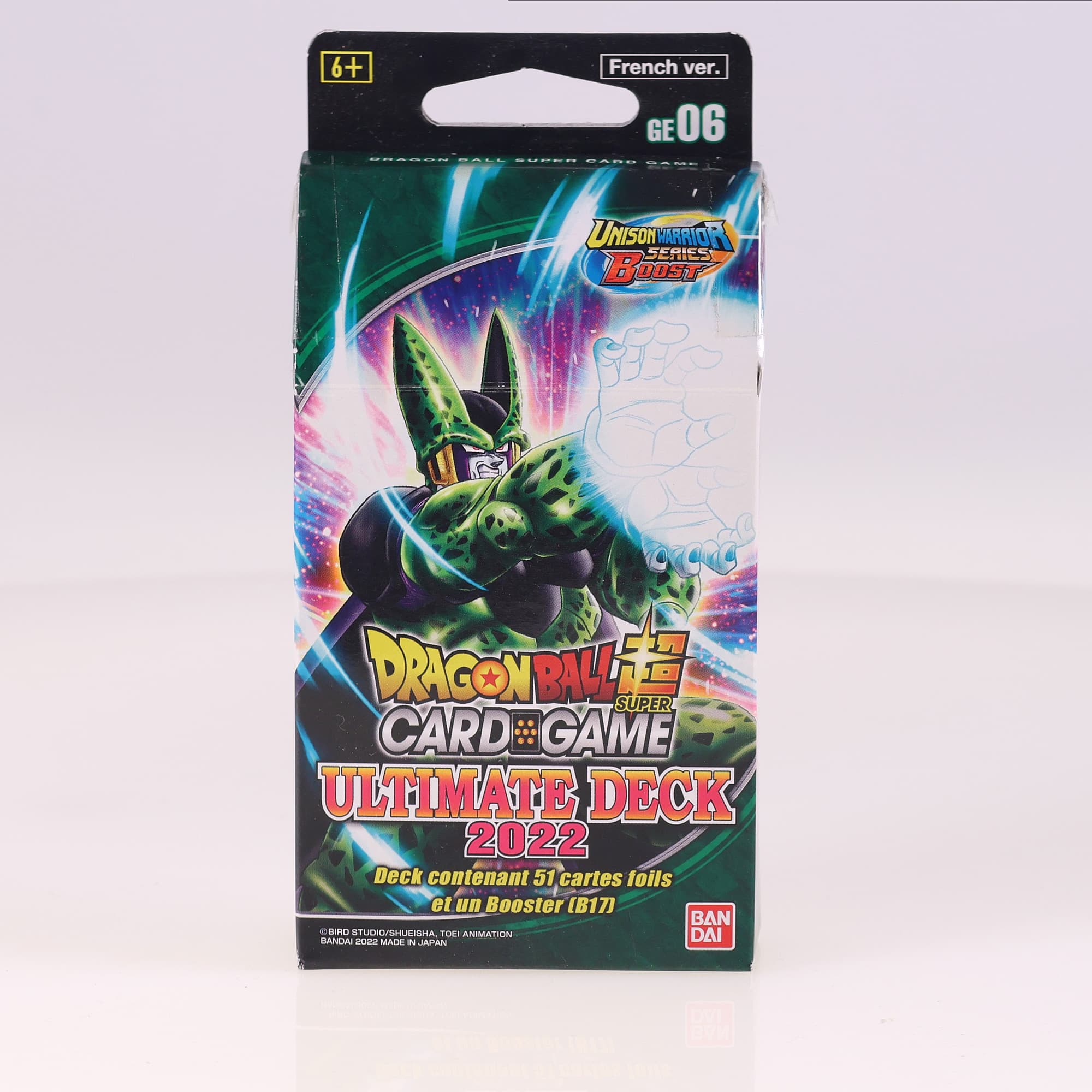 Bandai Dragon Ball Super Card Game Ultimate Deck 2022 GE06 2022 avec boîte